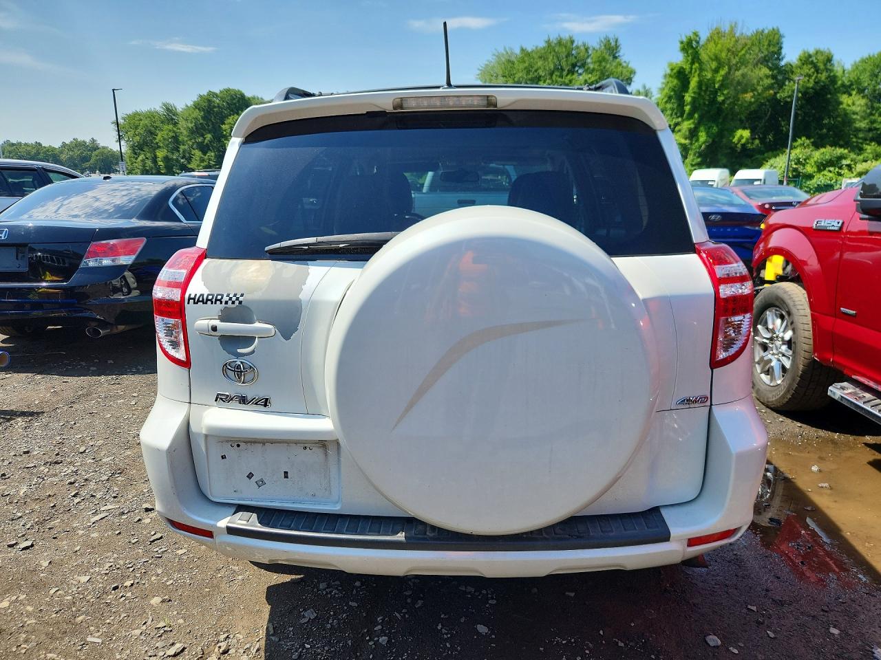 2011 Toyota Rav4 Limited Белый vin: 2T3DF4DV2BW176852