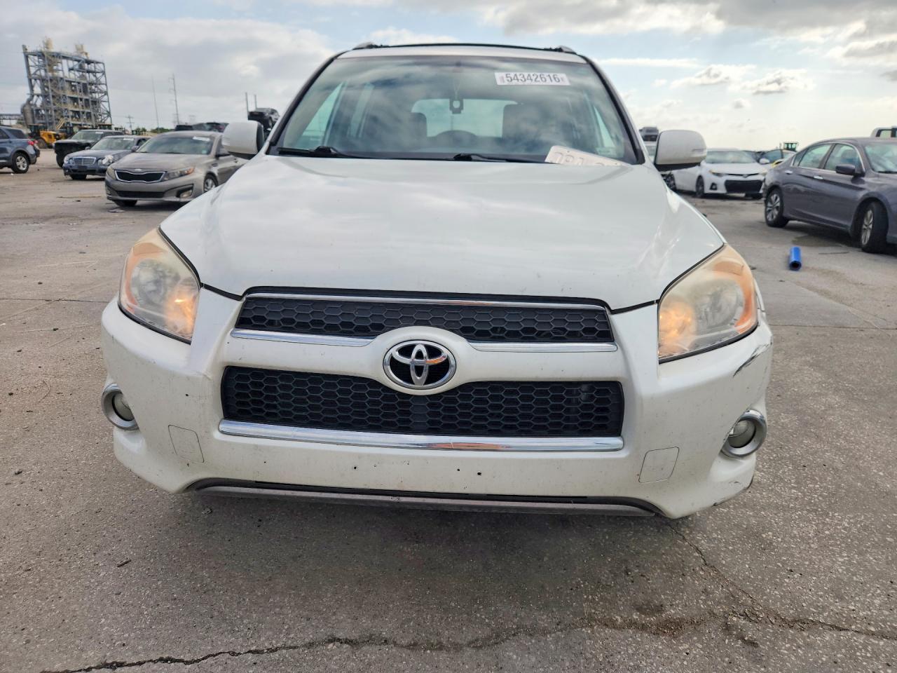2012 Toyota Rav4 Limited White vin: 2T3DF4DV2CW200133