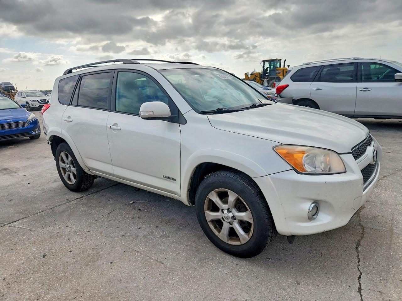 2012 Toyota Rav4 Limited White vin: 2T3DF4DV2CW200133
