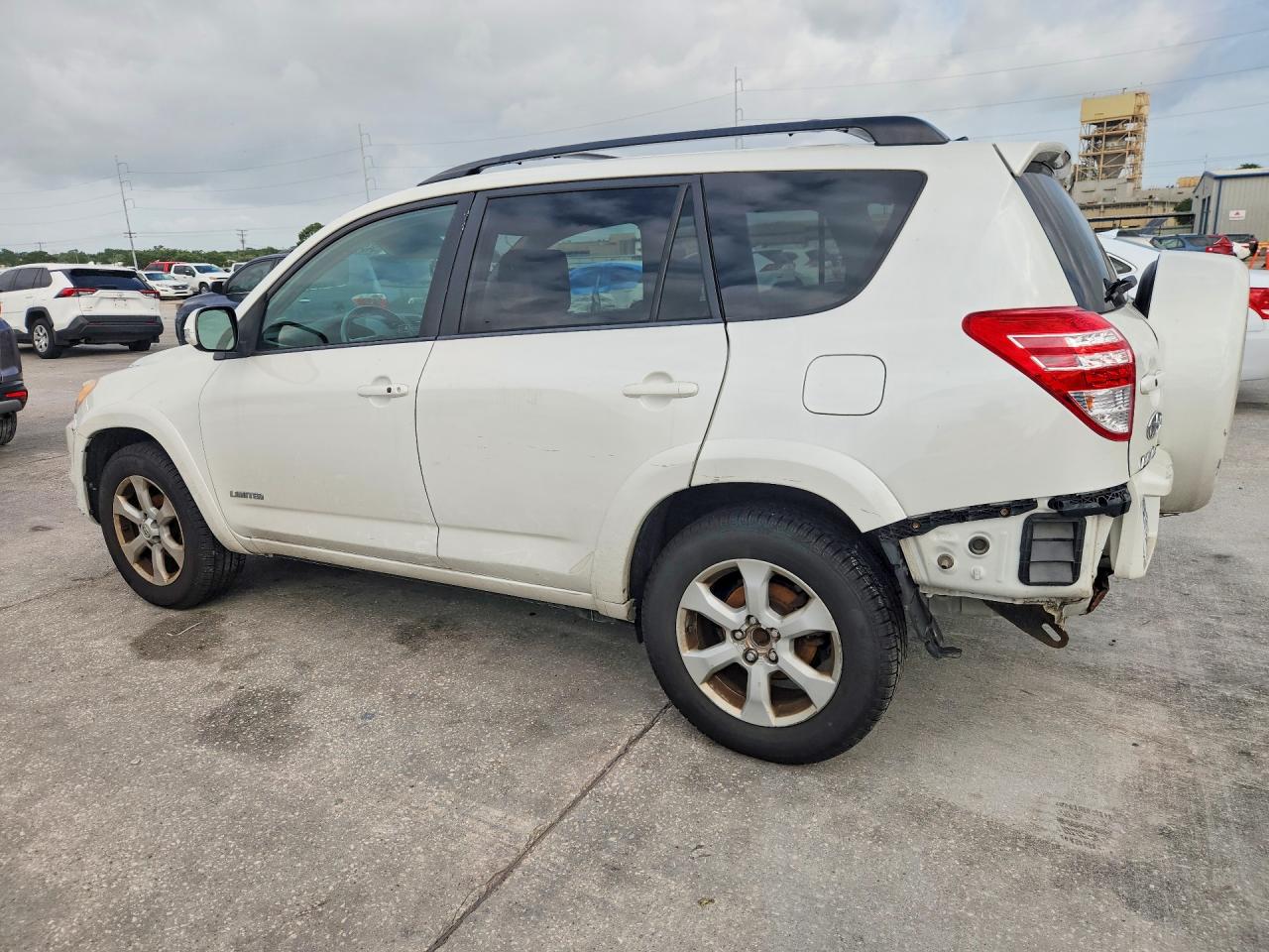 2012 Toyota Rav4 Limited White vin: 2T3DF4DV2CW200133