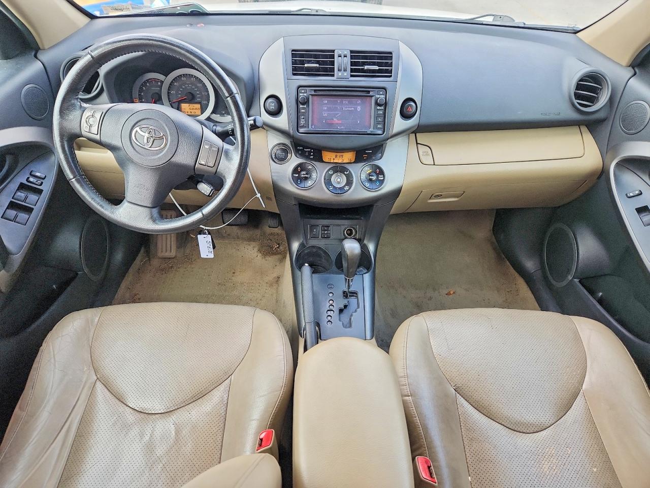 2012 Toyota Rav4 Limited White vin: 2T3DF4DV2CW200133