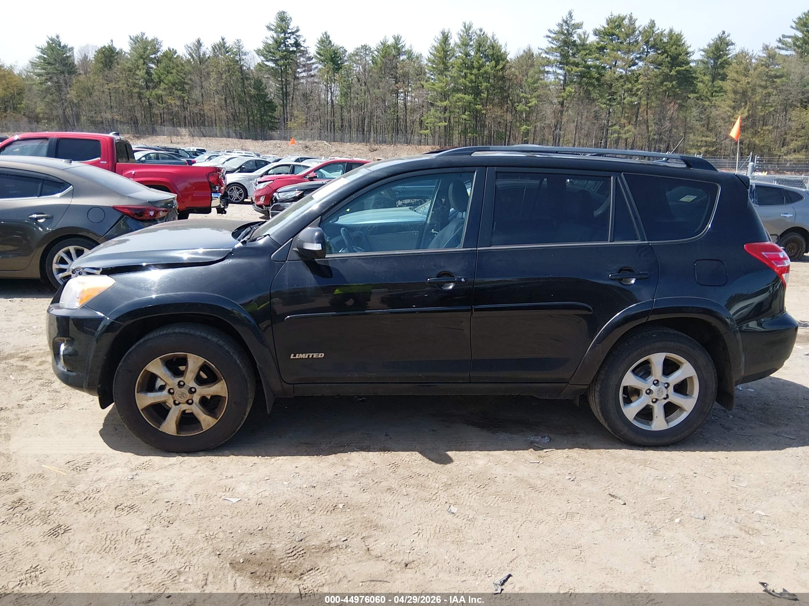 2012 Toyota Rav4 Limited Black vin: 2T3DF4DV2CW212377