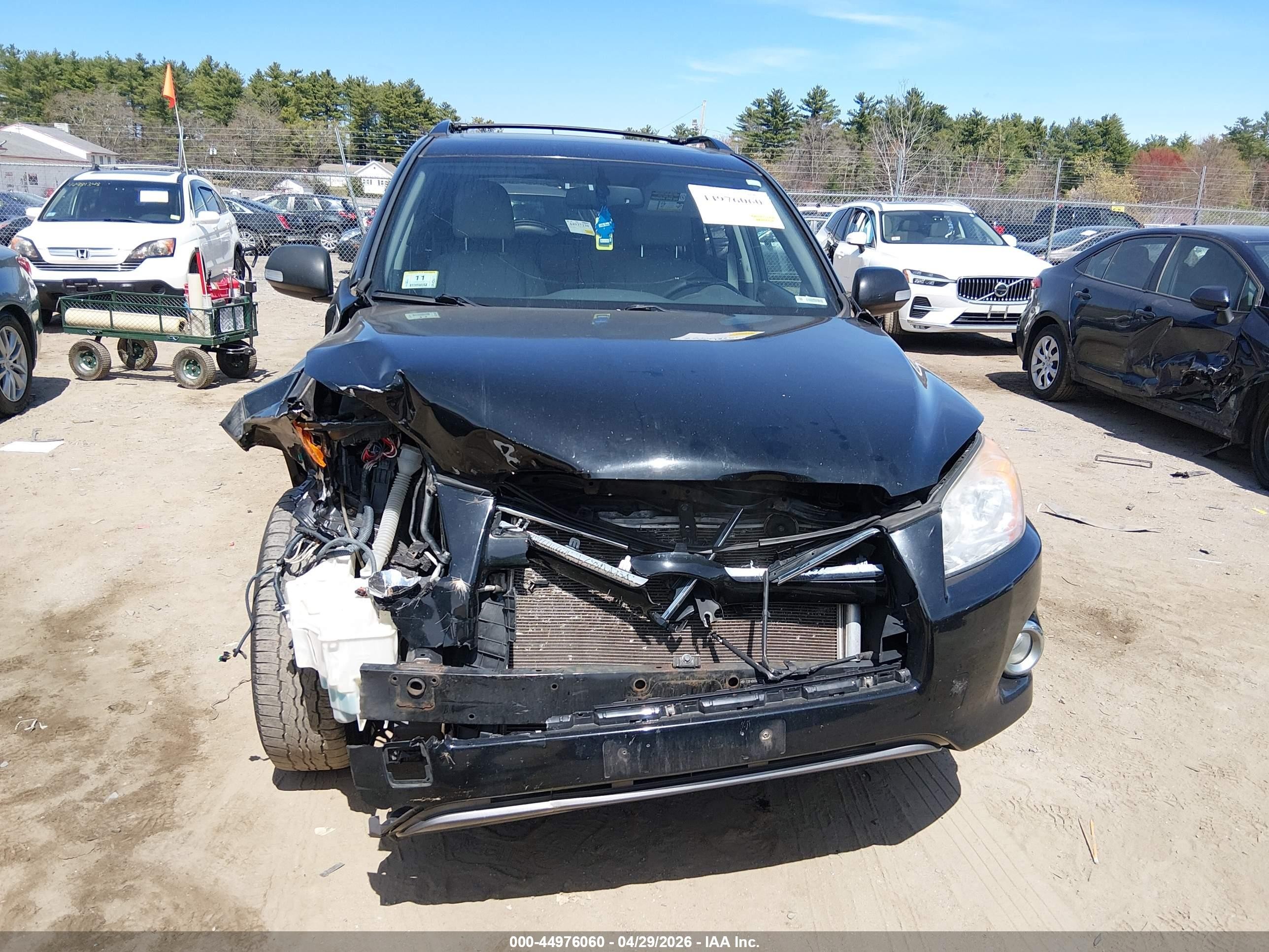 2012 Toyota Rav4 Limited Black vin: 2T3DF4DV2CW212377