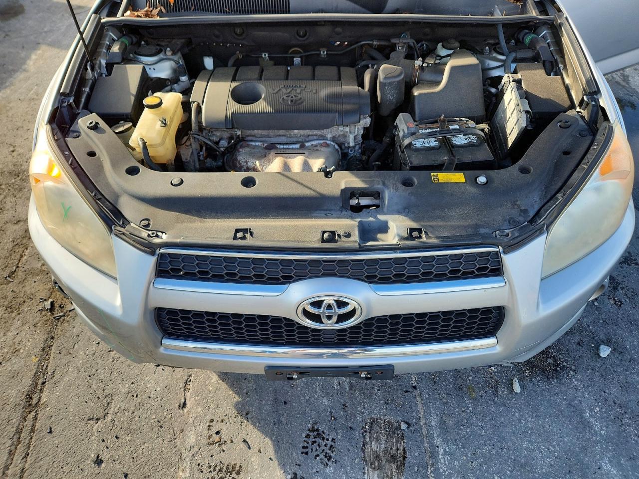 2012 Toyota Rav4 Limited Silver vin: 2T3DF4DV2CW215277