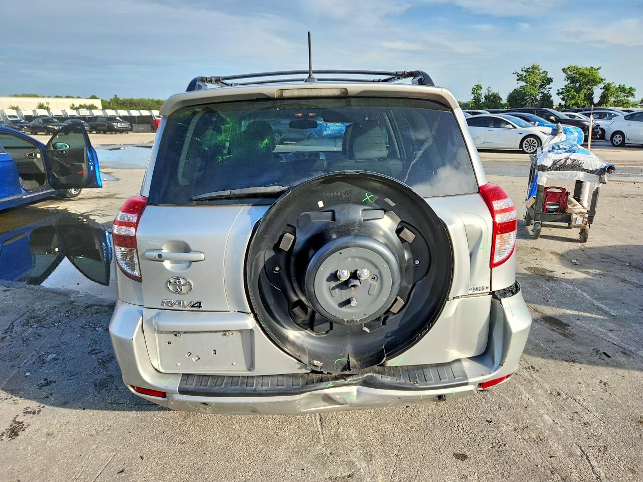 2012 Toyota Rav4 Limited Silver vin: 2T3DF4DV2CW215277