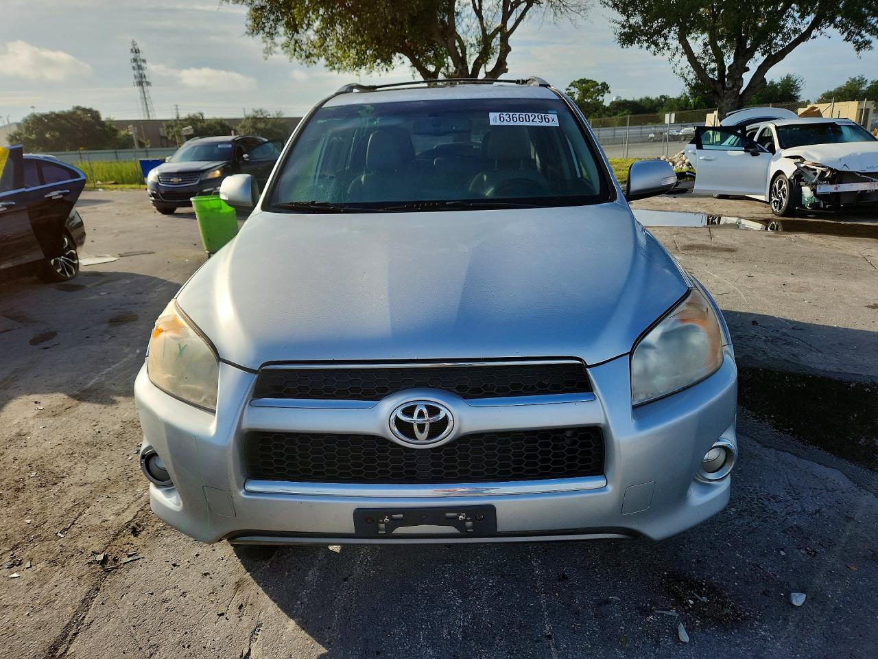 2012 Toyota Rav4 Limited Silver vin: 2T3DF4DV2CW215277