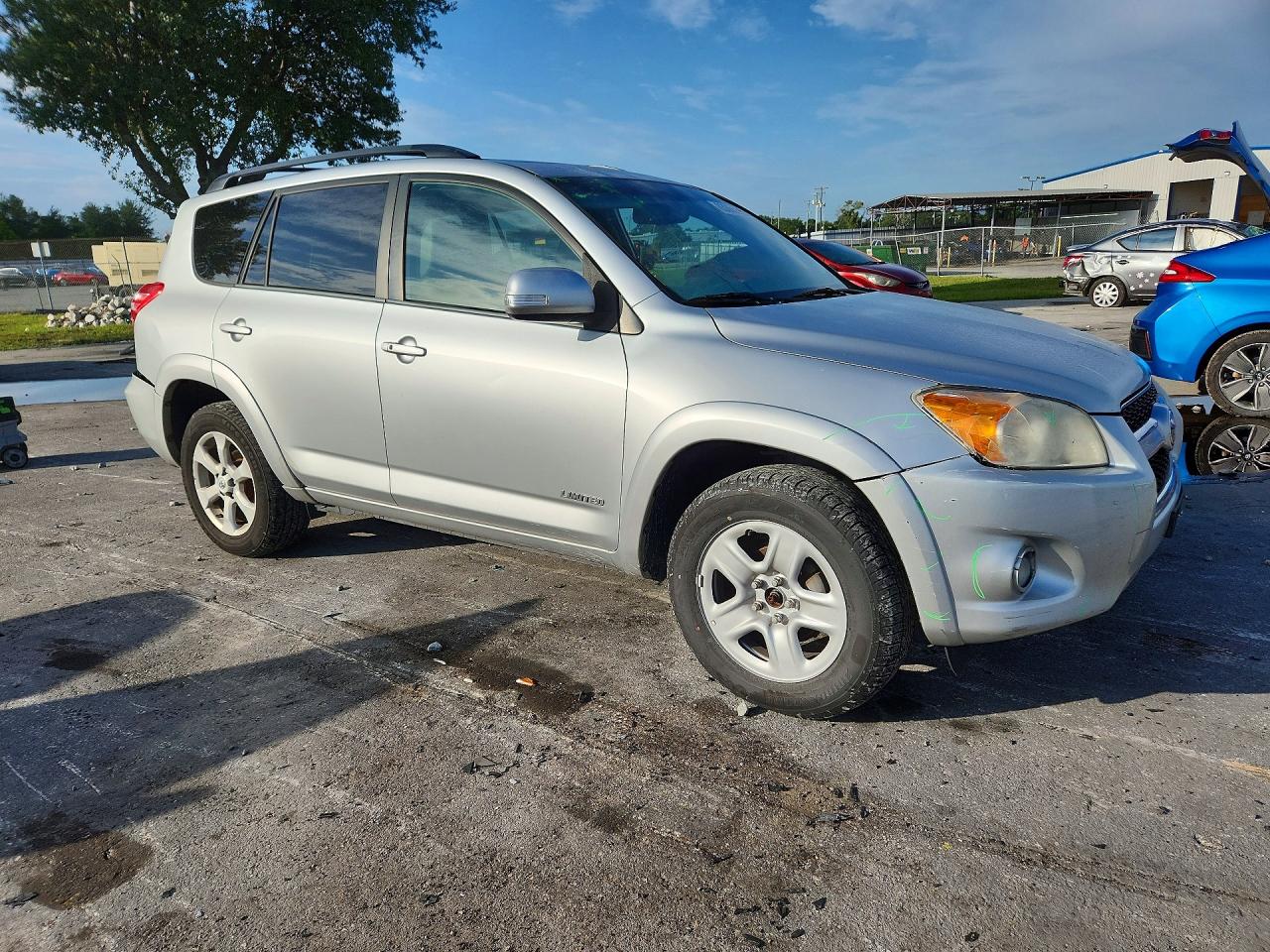 2012 Toyota Rav4 Limited Silver vin: 2T3DF4DV2CW215277