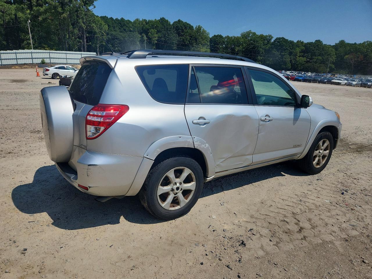 2012 Toyota Rav4 Limited Silver vin: 2T3DF4DV2CW243824