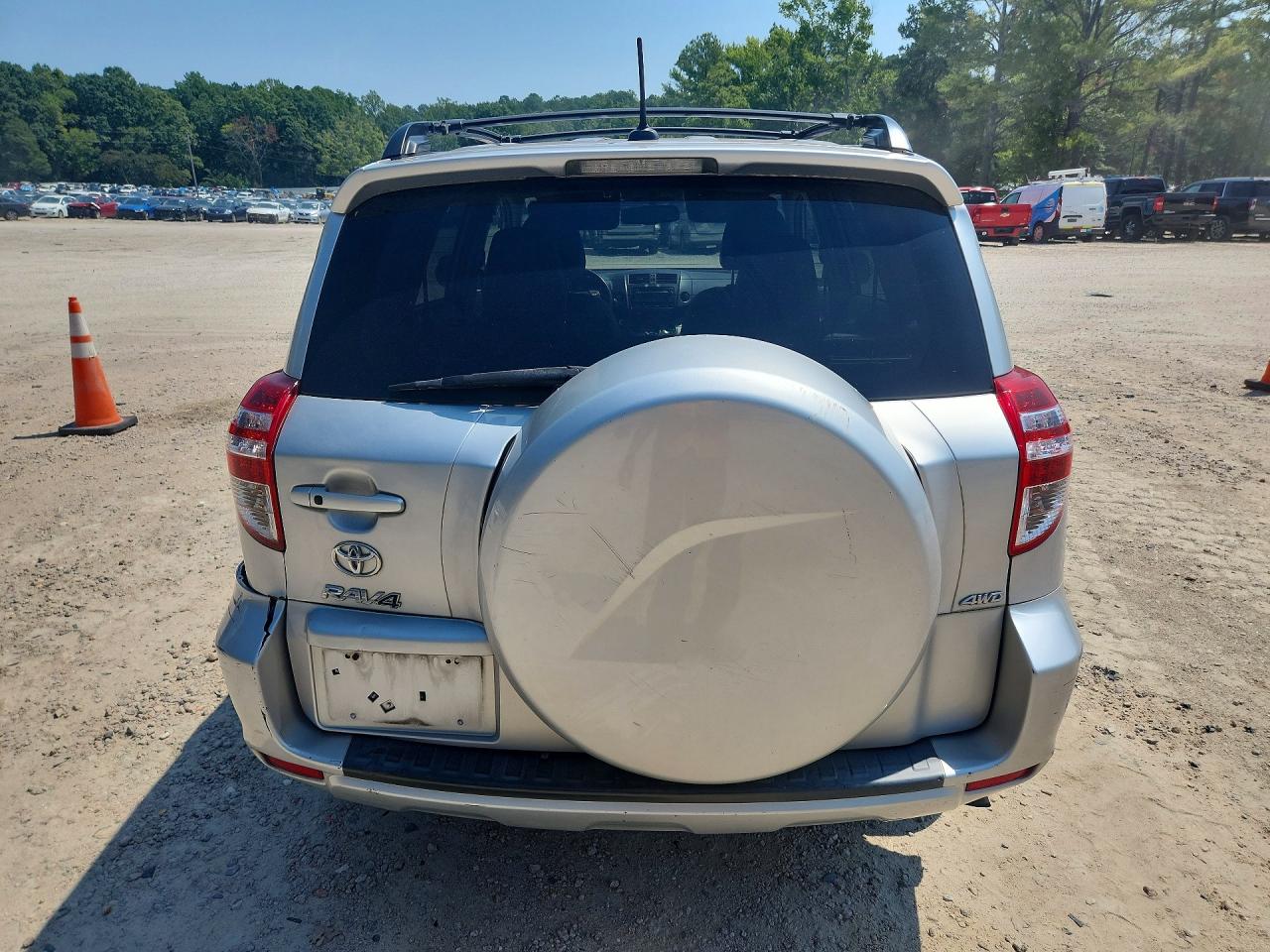 2012 Toyota Rav4 Limited Silver vin: 2T3DF4DV2CW243824