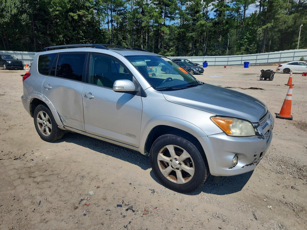 2012 Toyota Rav4 Limited Silver vin: 2T3DF4DV2CW243824