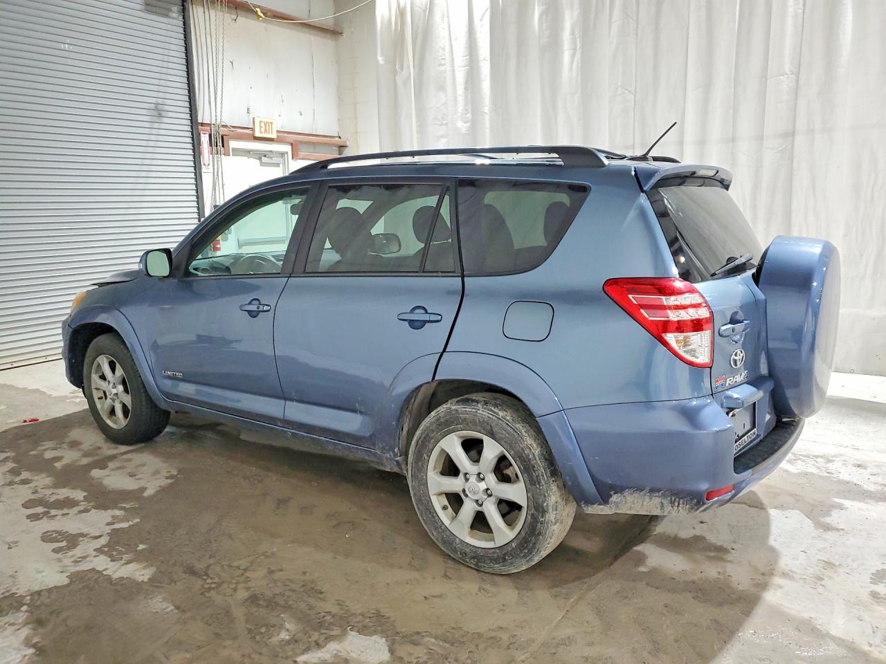2012 Toyota Rav4 Limited Blue vin: 2T3DF4DV2CW247114
