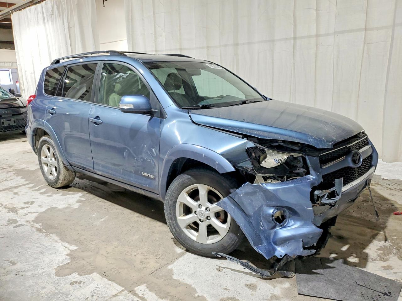 2012 Toyota Rav4 Limited Blue vin: 2T3DF4DV2CW247114
