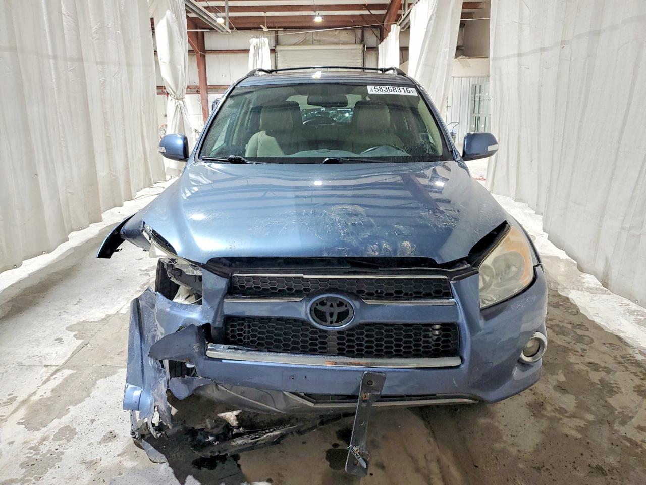 2012 Toyota Rav4 Limited Blue vin: 2T3DF4DV2CW247114