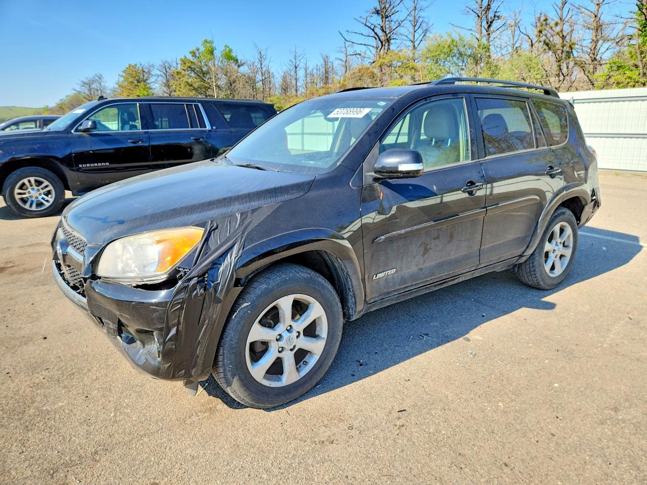 2012 Toyota Rav4 Limited Black vin: 2T3DF4DV2CW251194