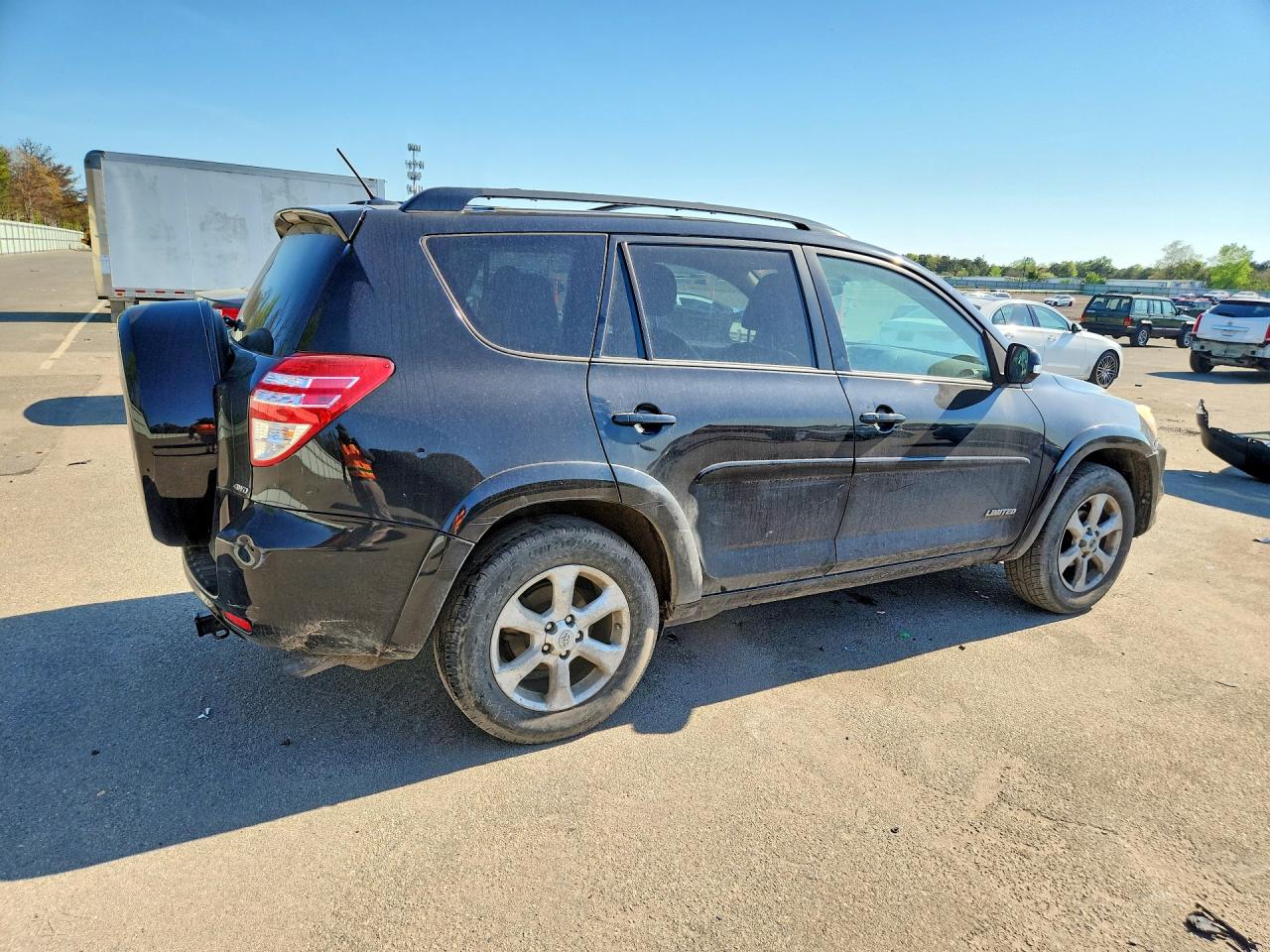 2012 Toyota Rav4 Limited Black vin: 2T3DF4DV2CW251194