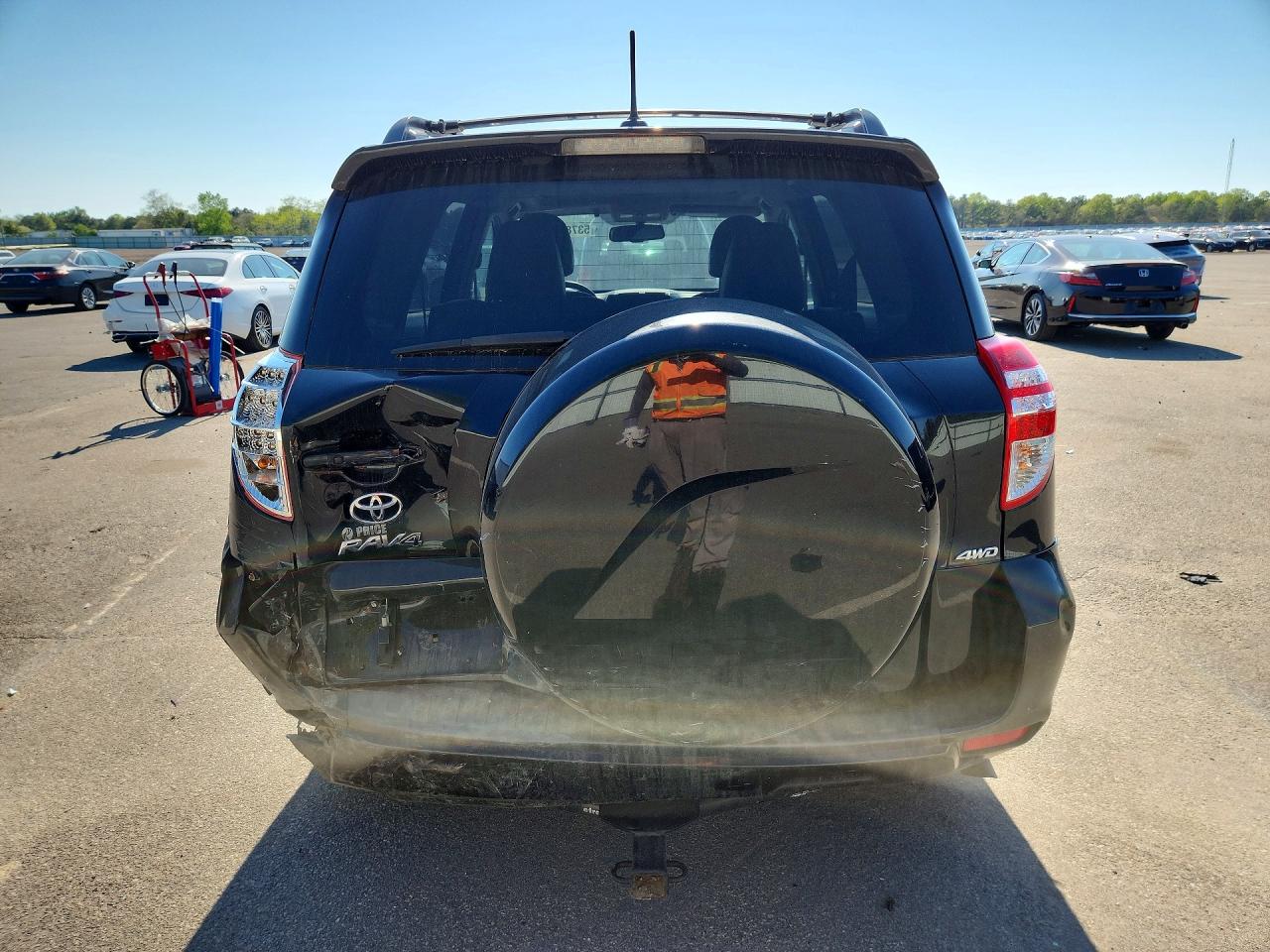 2012 Toyota Rav4 Limited Black vin: 2T3DF4DV2CW251194