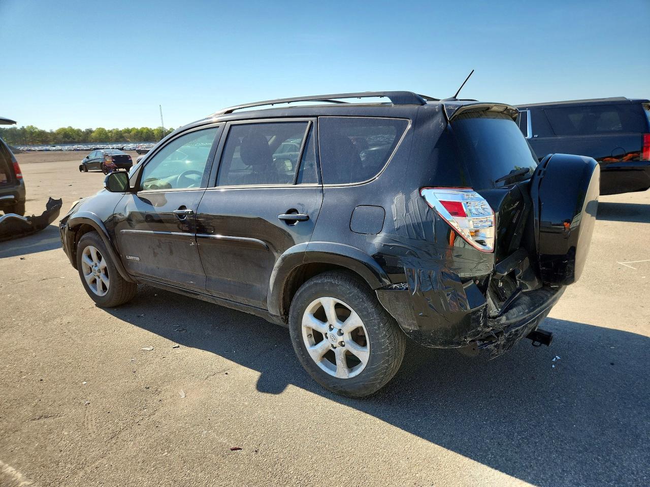 2012 Toyota Rav4 Limited Black vin: 2T3DF4DV2CW251194