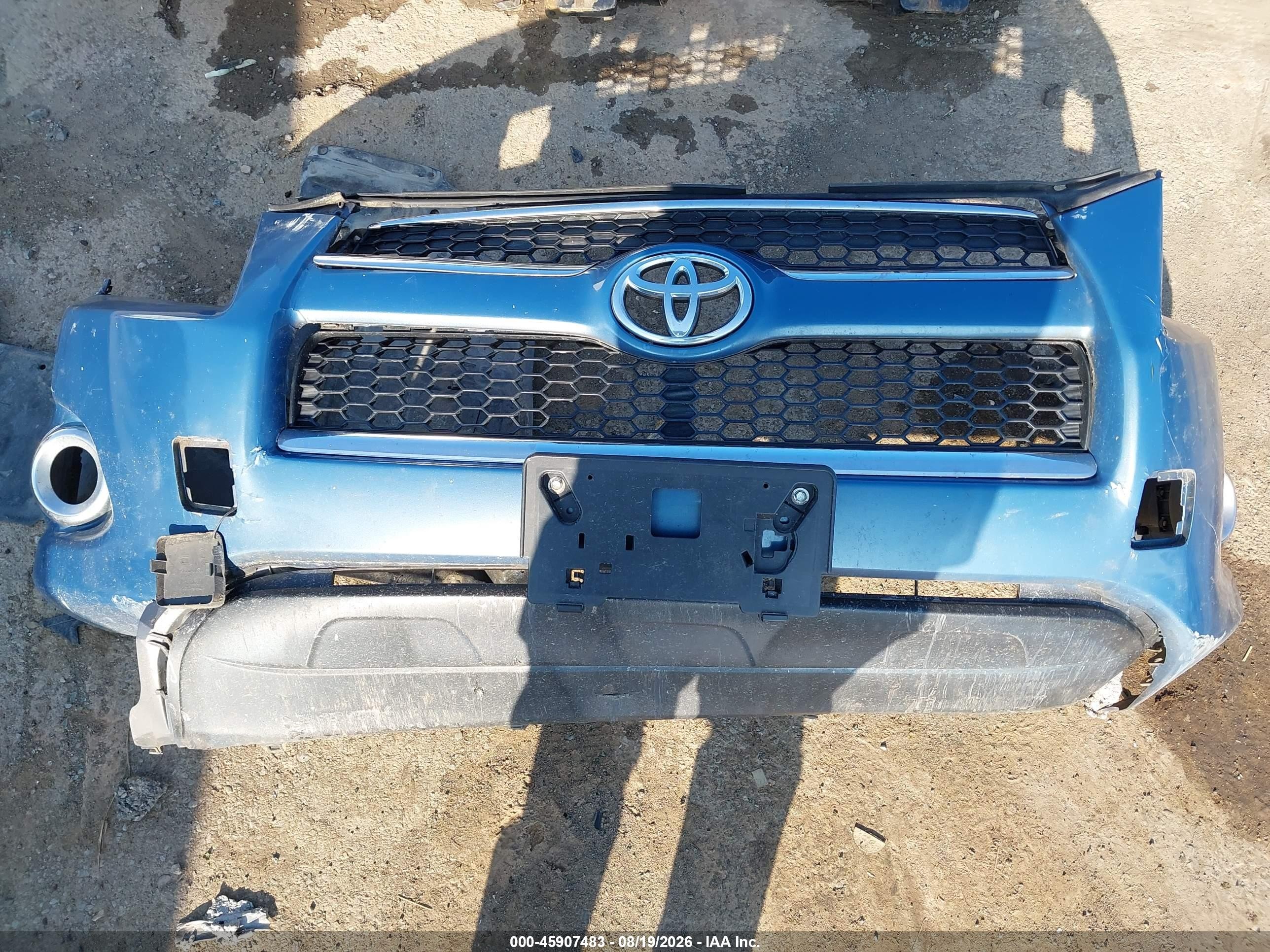 2012 Toyota Rav4 Limited Blue vin: 2T3DF4DV2CW251261