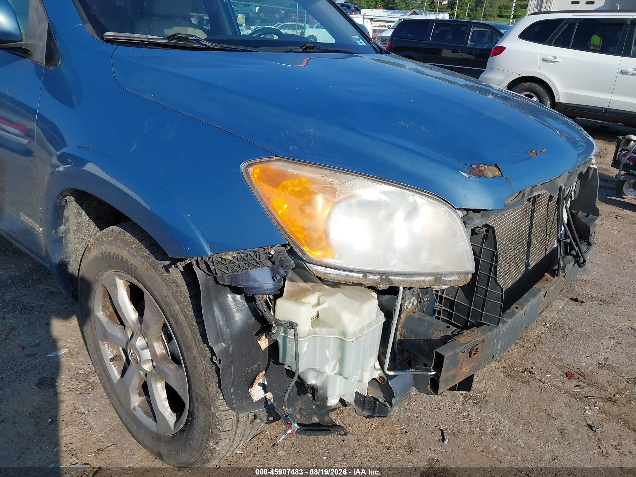 2012 Toyota Rav4 Limited Blue vin: 2T3DF4DV2CW251261