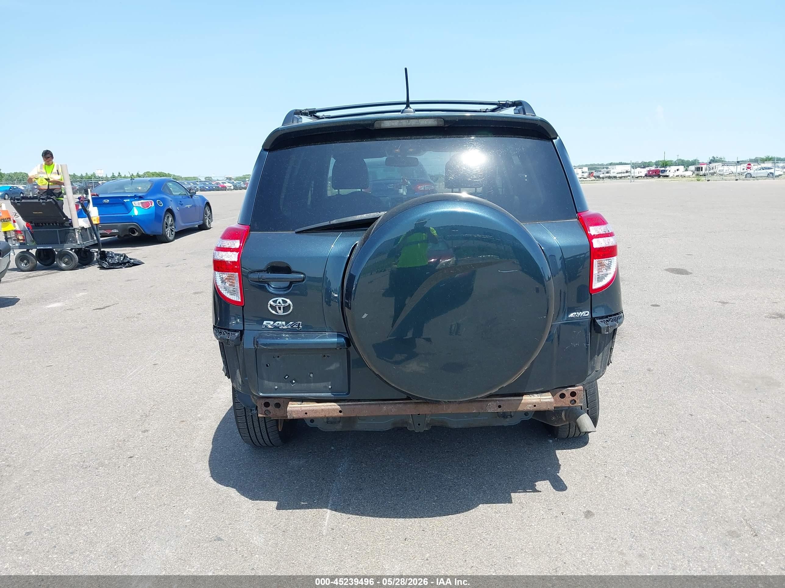 2011 Toyota Rav4 Limited Black vin: 2T3DF4DV3BW100072