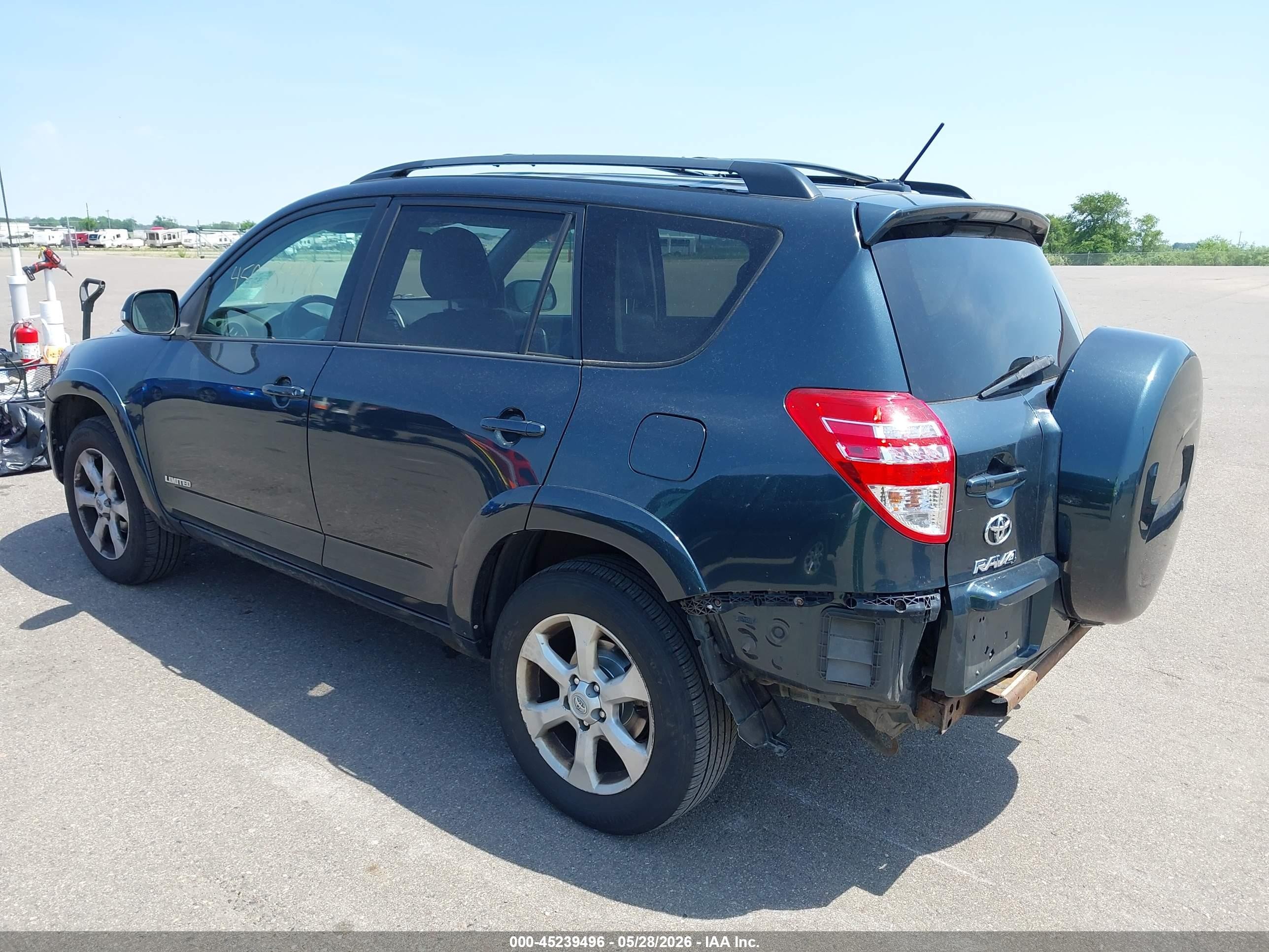 2011 Toyota Rav4 Limited Black vin: 2T3DF4DV3BW100072