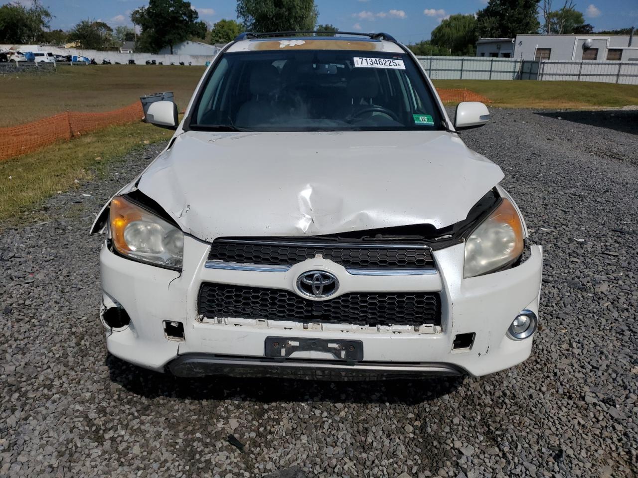 2011 Toyota Rav4 Limited White vin: 2T3DF4DV3BW107538