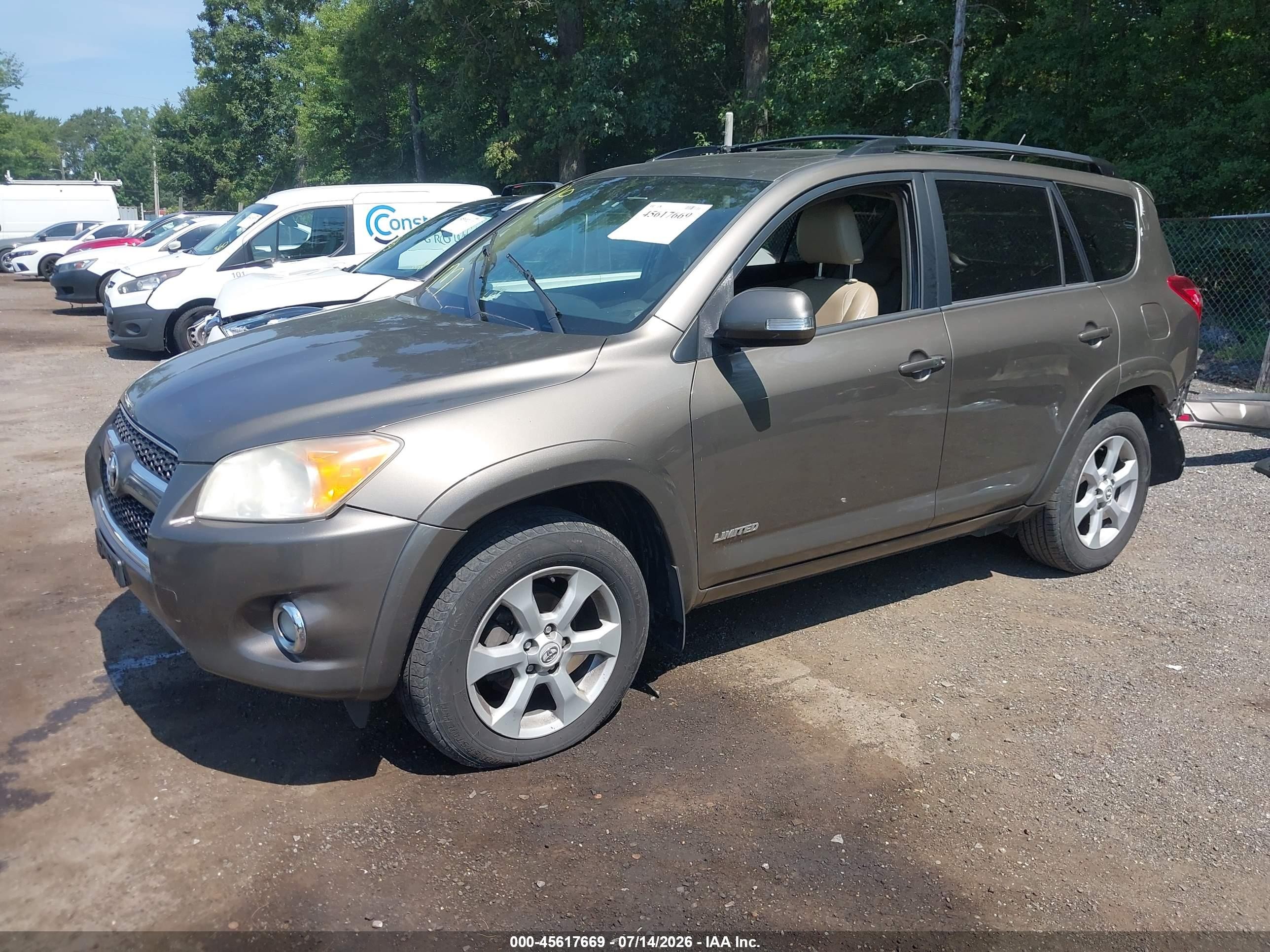 2011 Toyota Rav4 Limited Tan vin: 2T3DF4DV3BW145853
