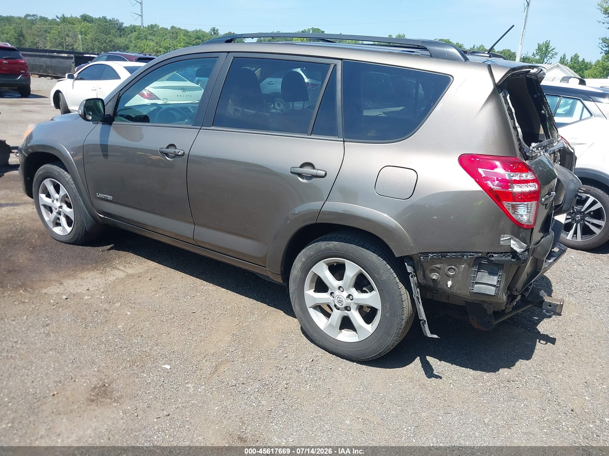 2011 Toyota Rav4 Limited Tan vin: 2T3DF4DV3BW145853