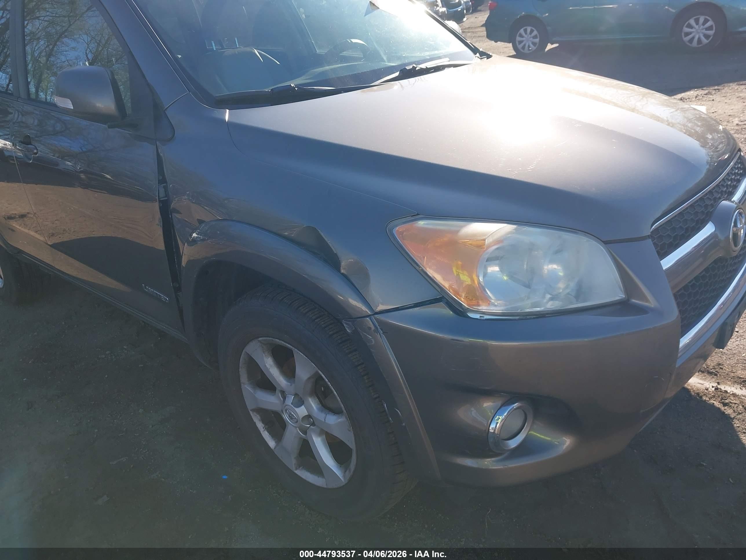 2011 Toyota Rav4 Limited Gray vin: 2T3DF4DV3BW163866
