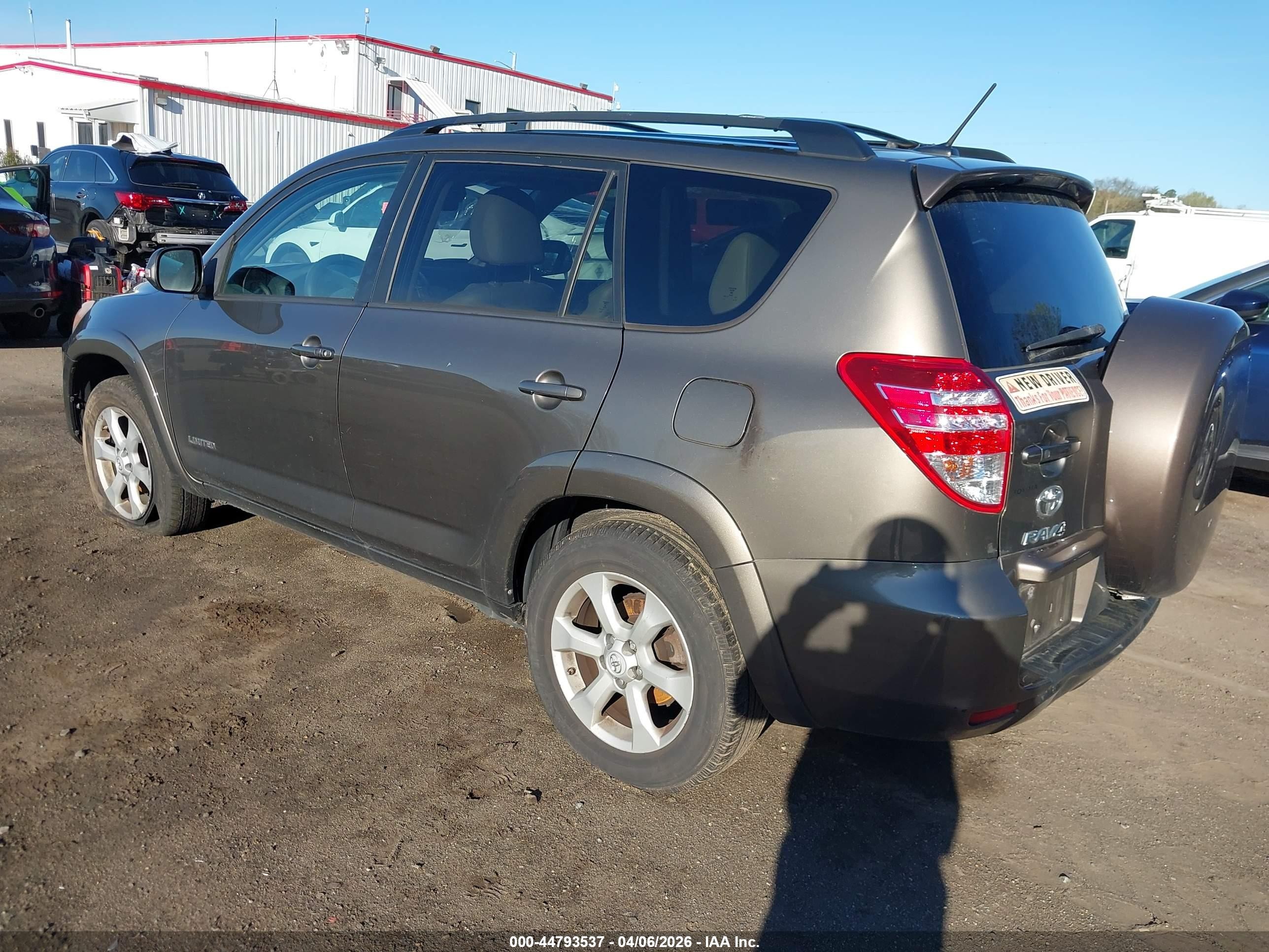 2011 Toyota Rav4 Limited Gray vin: 2T3DF4DV3BW163866