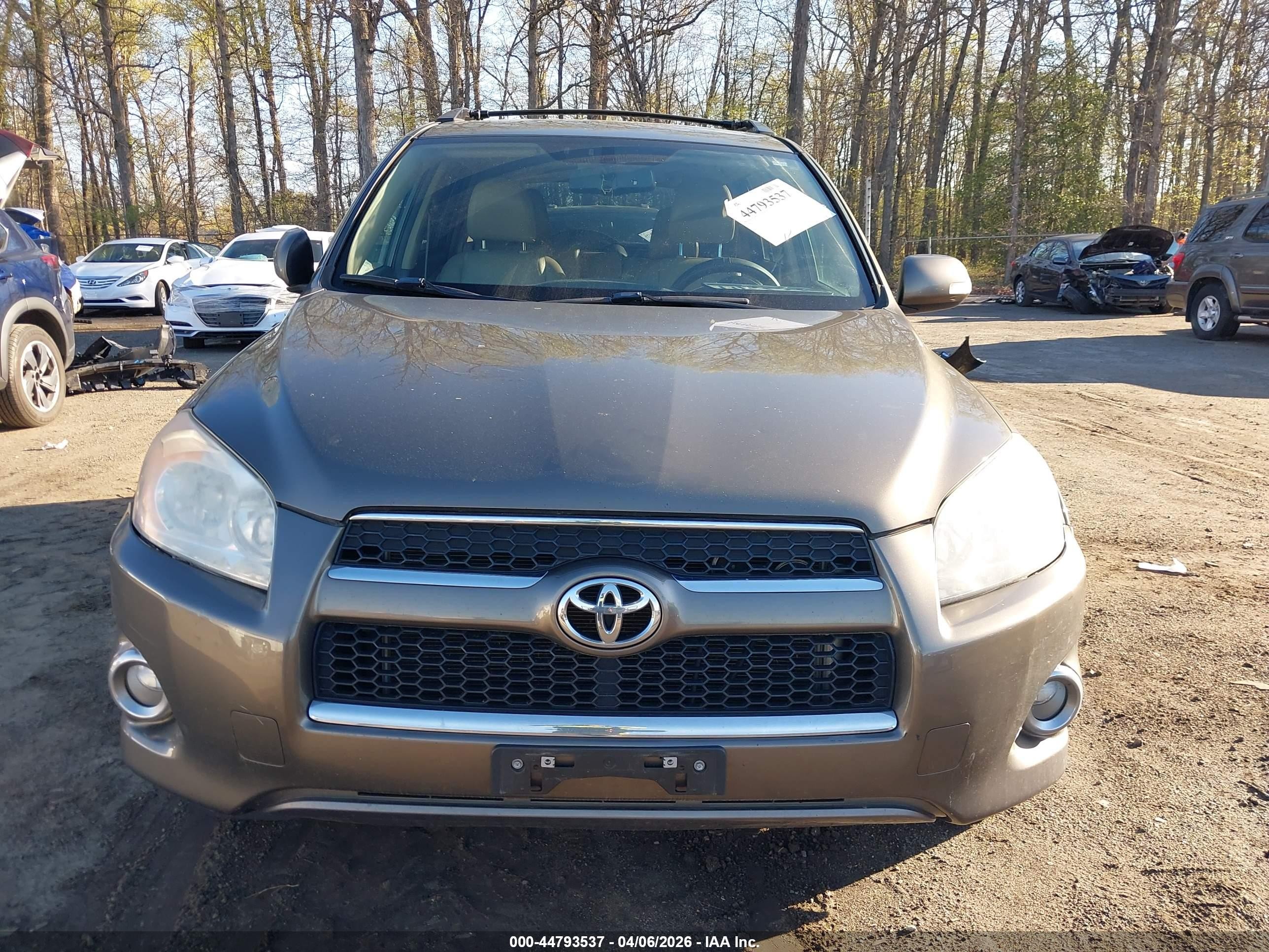 2011 Toyota Rav4 Limited Gray vin: 2T3DF4DV3BW163866