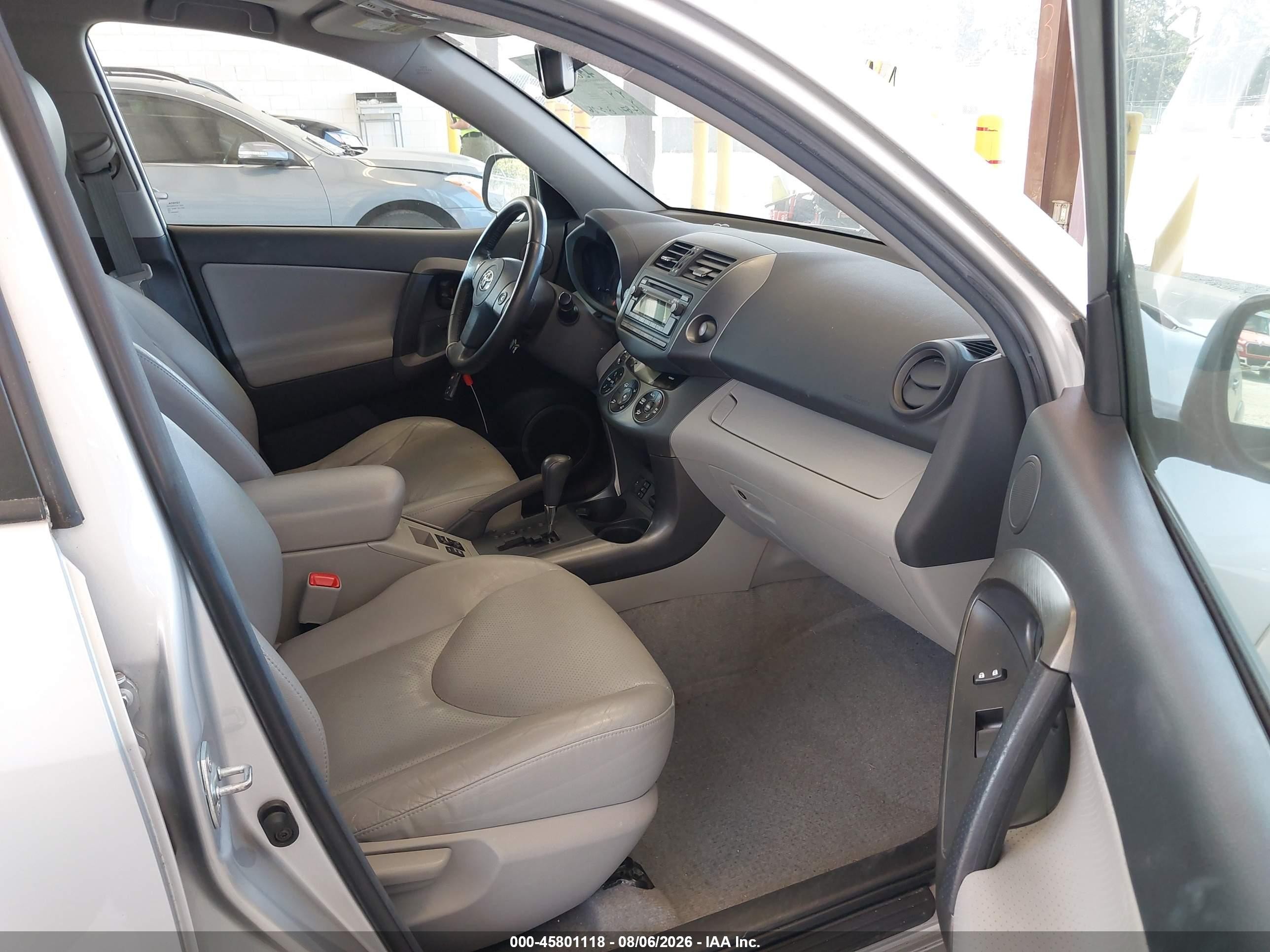 2012 Toyota Rav4 Limited Silver vin: 2T3DF4DV3CW186498