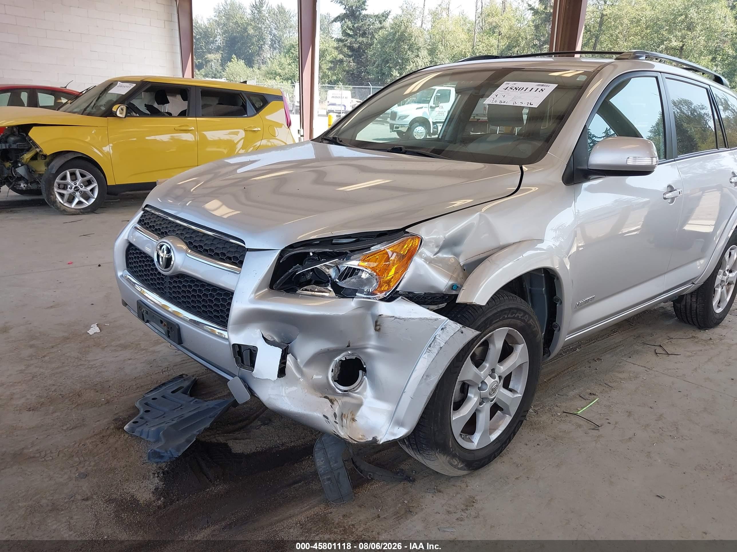 2012 Toyota Rav4 Limited Silver vin: 2T3DF4DV3CW186498
