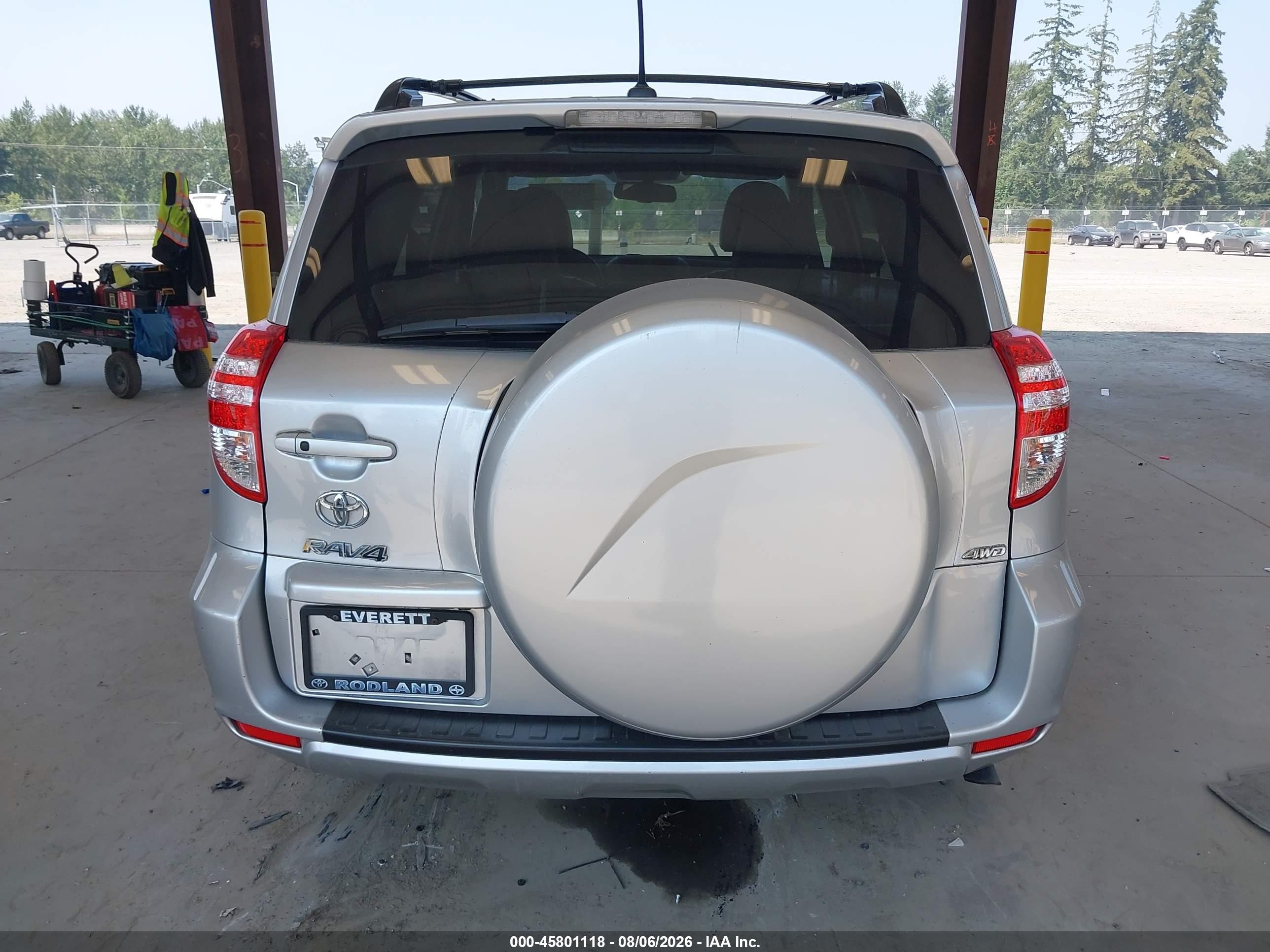 2012 Toyota Rav4 Limited Silver vin: 2T3DF4DV3CW186498