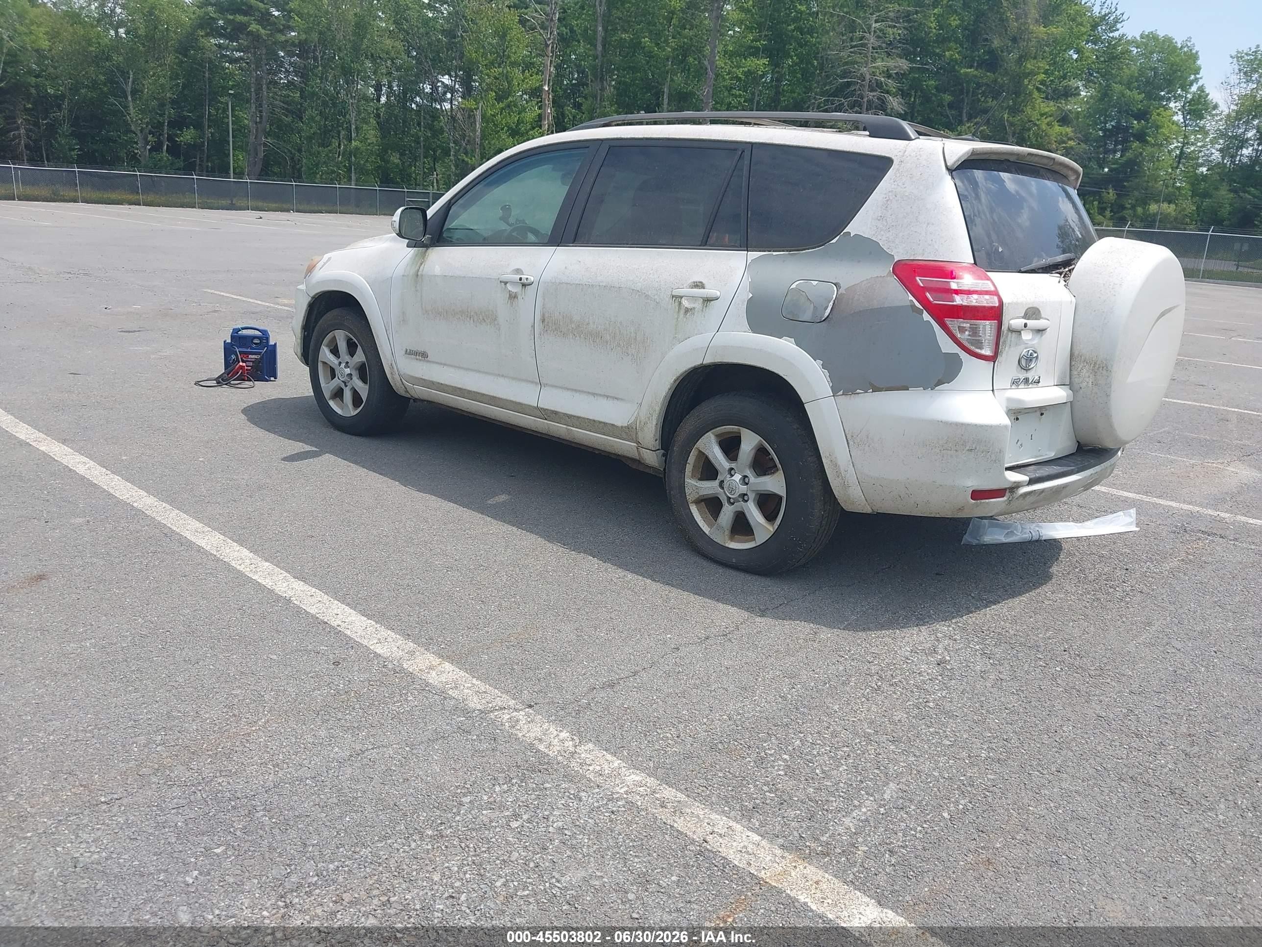 2012 Toyota Rav4 Limited White vin: 2T3DF4DV3CW249678