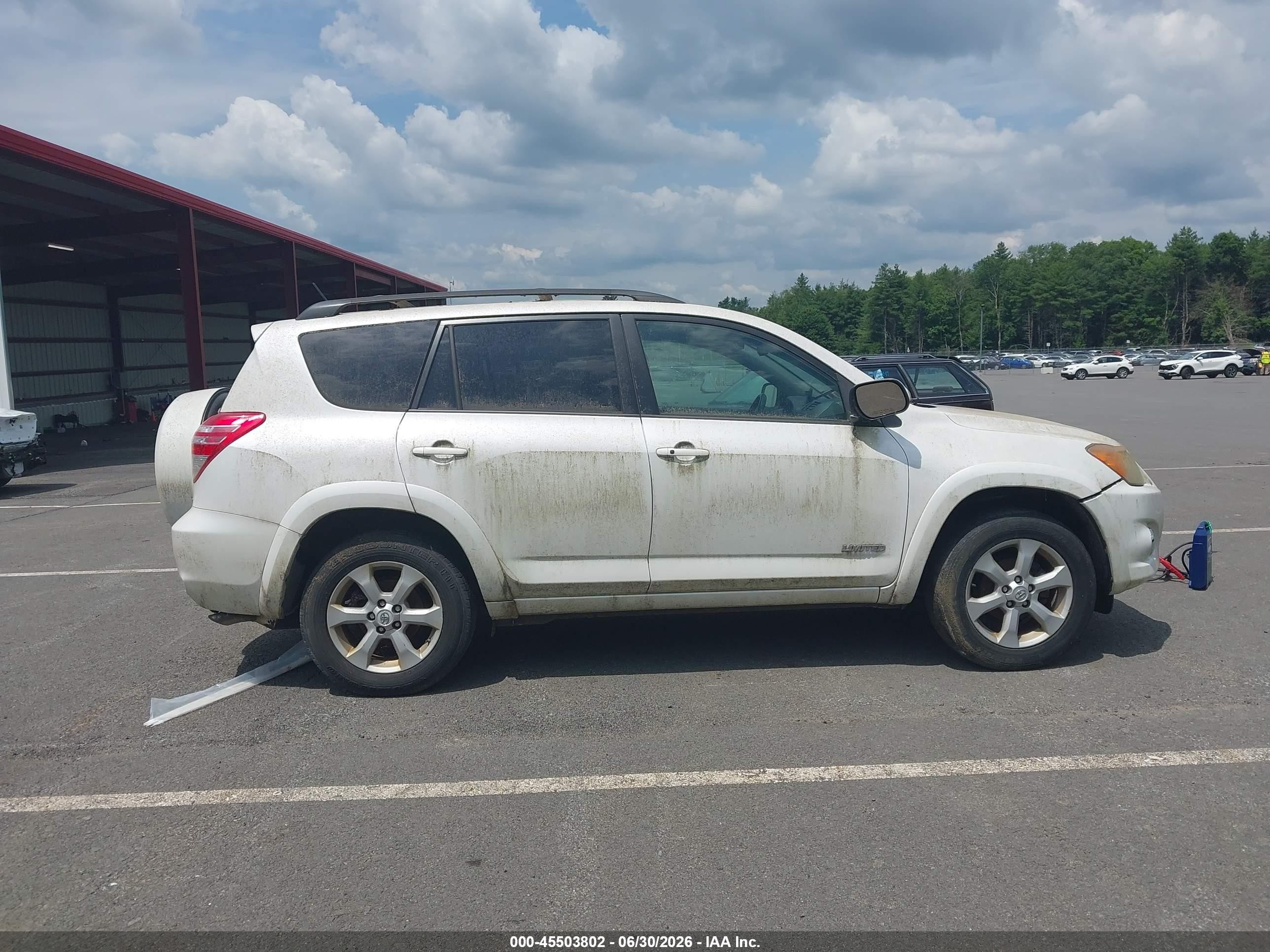 2012 Toyota Rav4 Limited White vin: 2T3DF4DV3CW249678