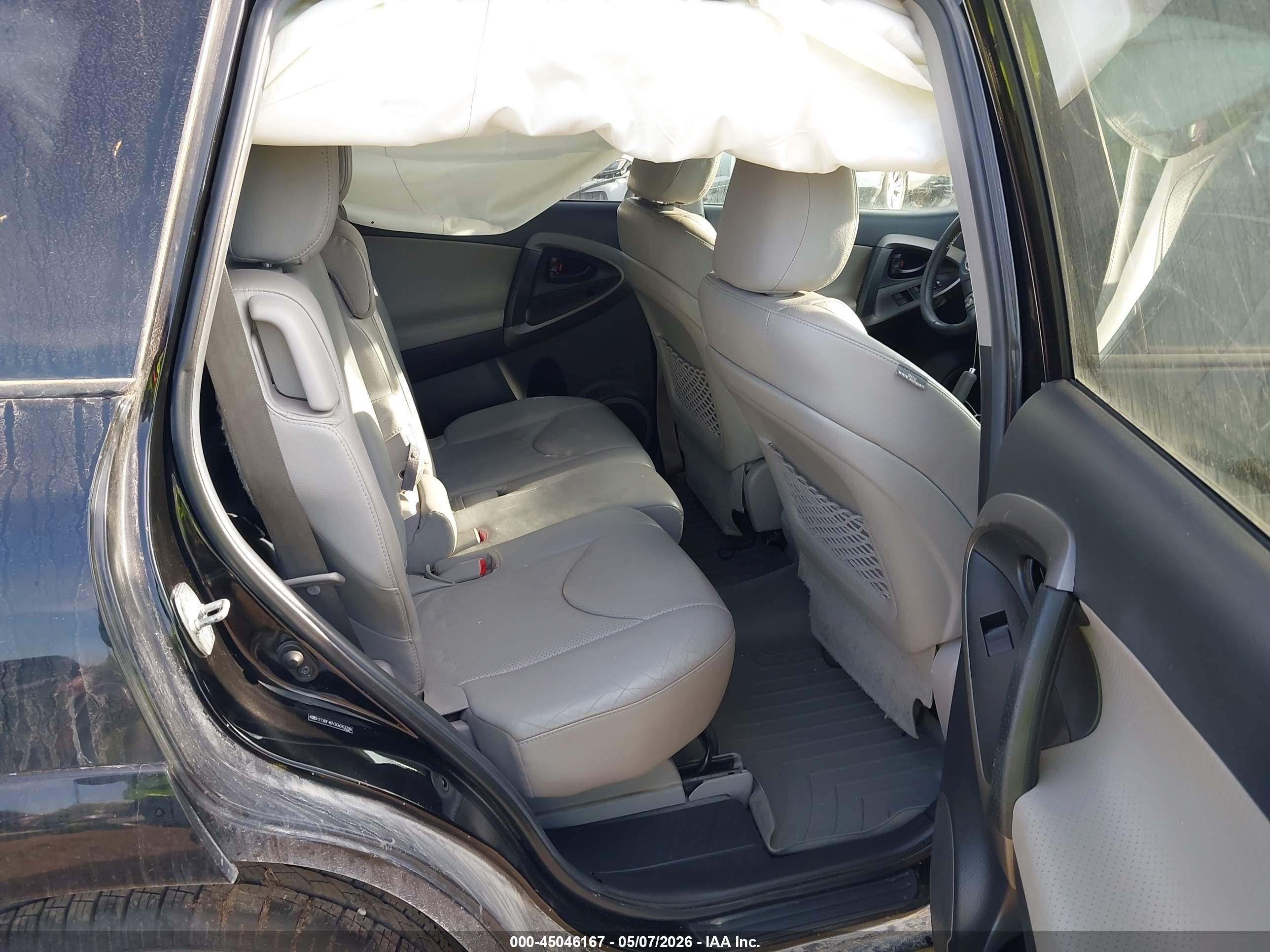 2012 Toyota Rav4 Limited Black vin: 2T3DF4DV3CW263208