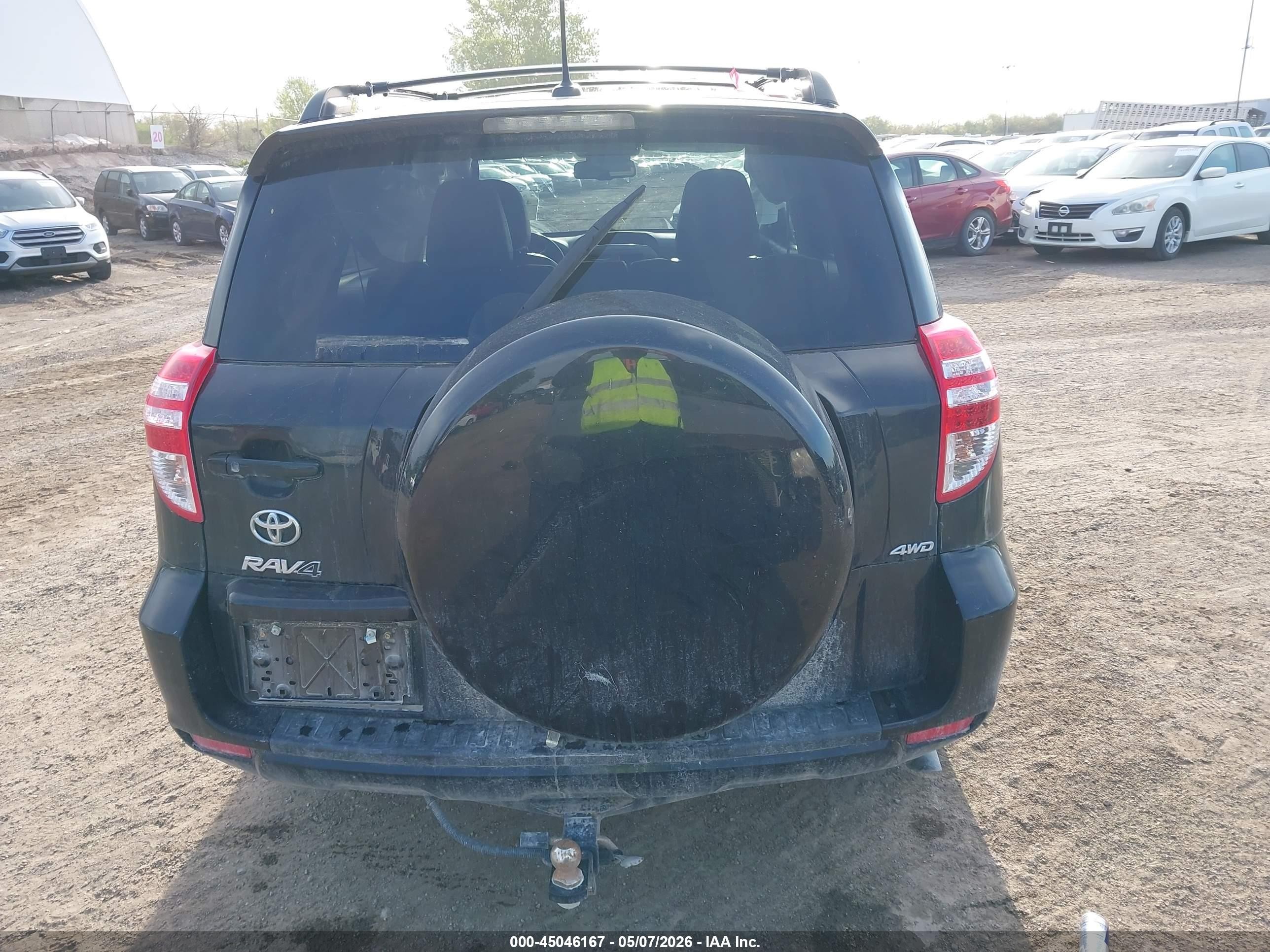 2012 Toyota Rav4 Limited Black vin: 2T3DF4DV3CW263208