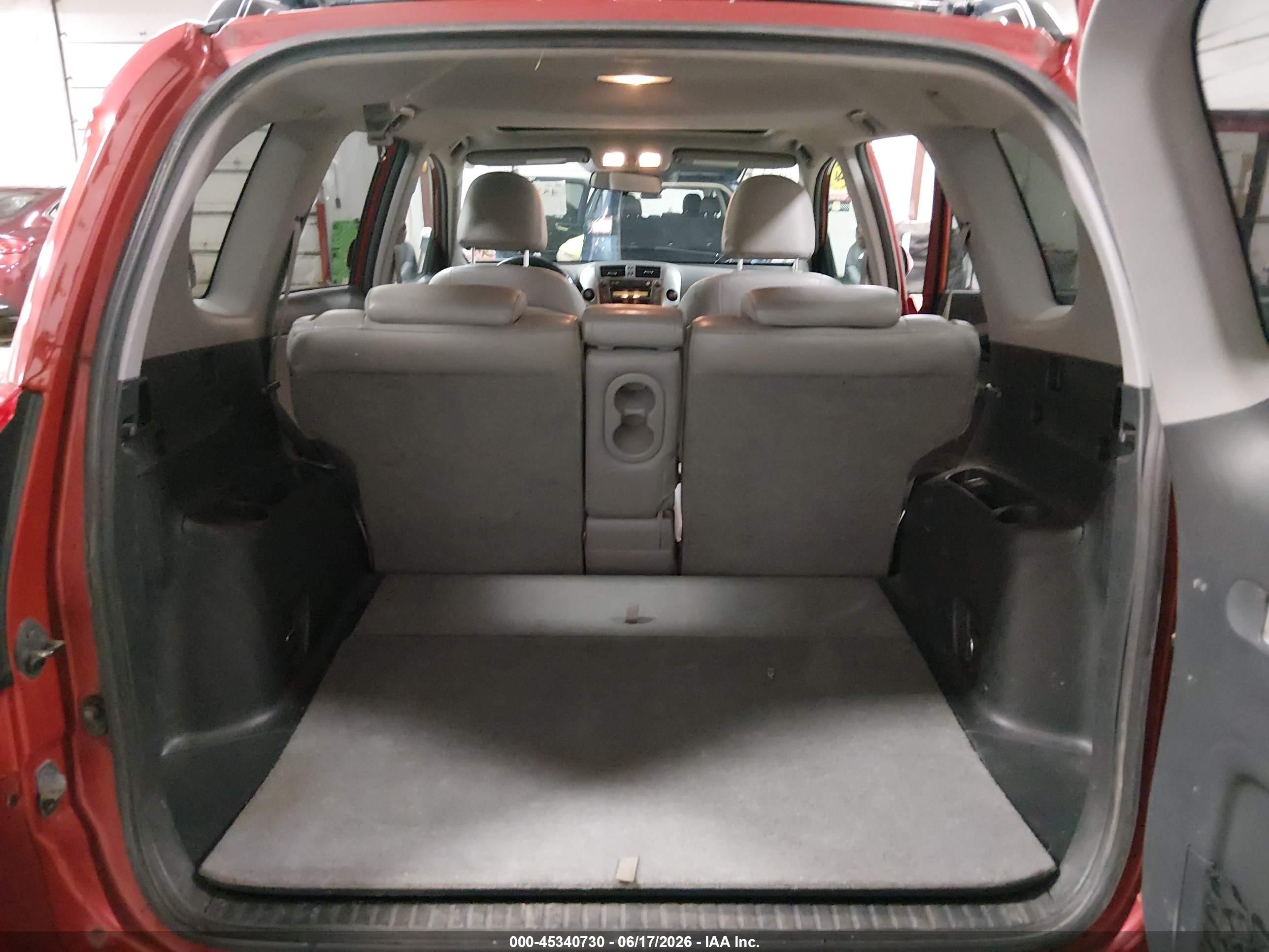 2010 Toyota Rav4 Limited Red vin: 2T3DF4DV4AW076427