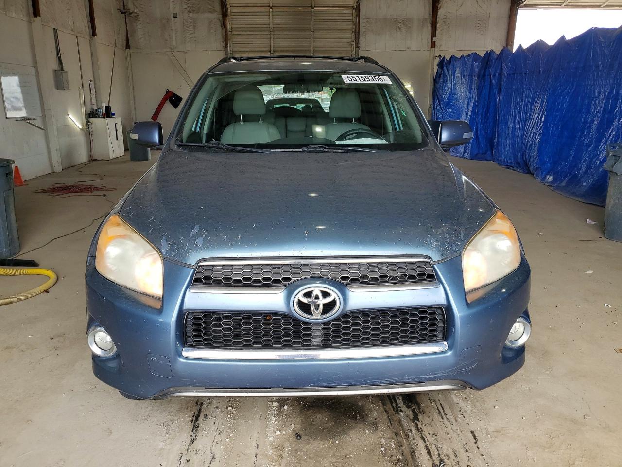 2011 Toyota Rav4 Limited Blue vin: 2T3DF4DV4BW095237