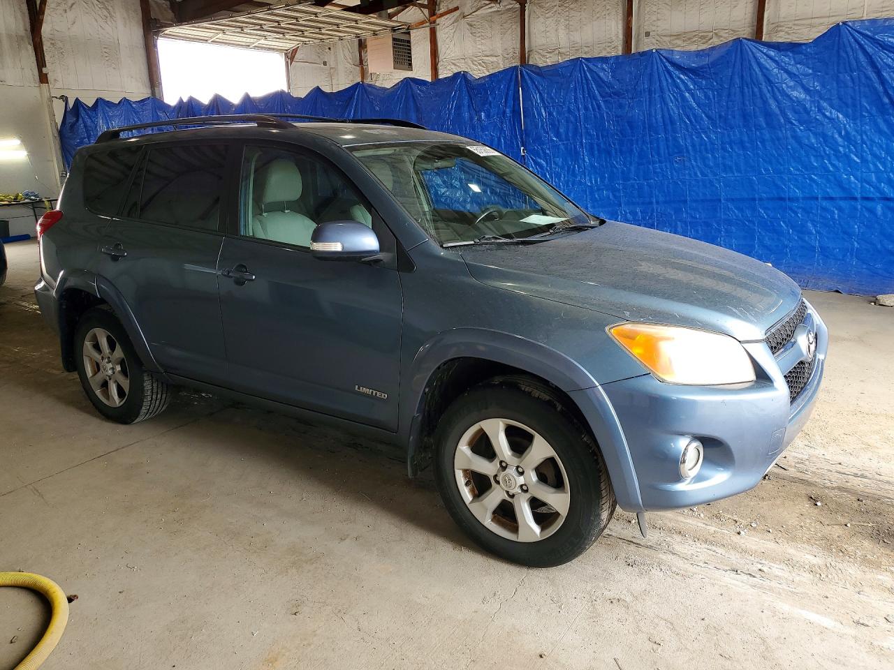 2011 Toyota Rav4 Limited Blue vin: 2T3DF4DV4BW095237