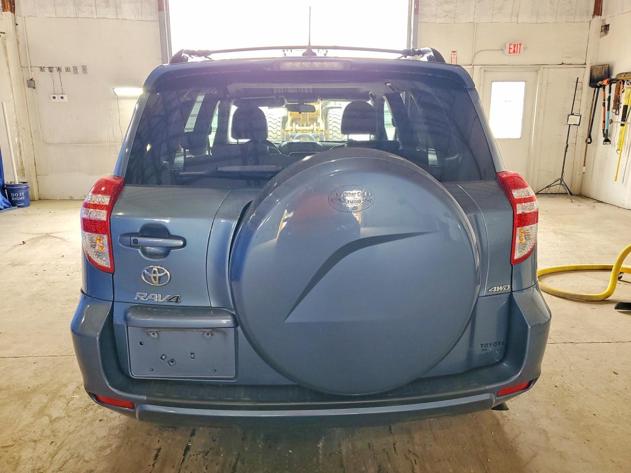 2011 Toyota Rav4 Limited Blue vin: 2T3DF4DV4BW095237