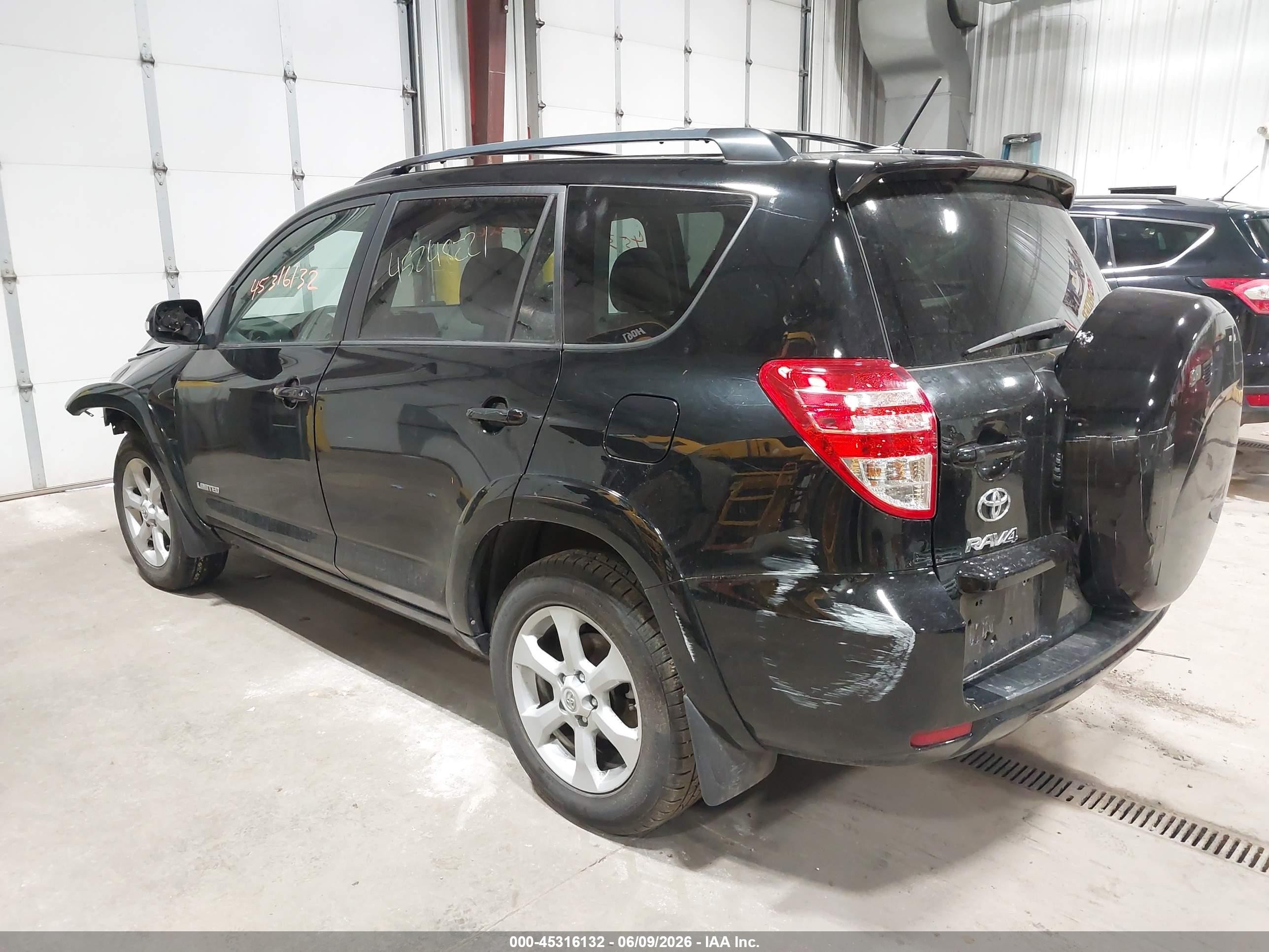 2011 Toyota Rav4 Limited Black vin: 2T3DF4DV4BW125837