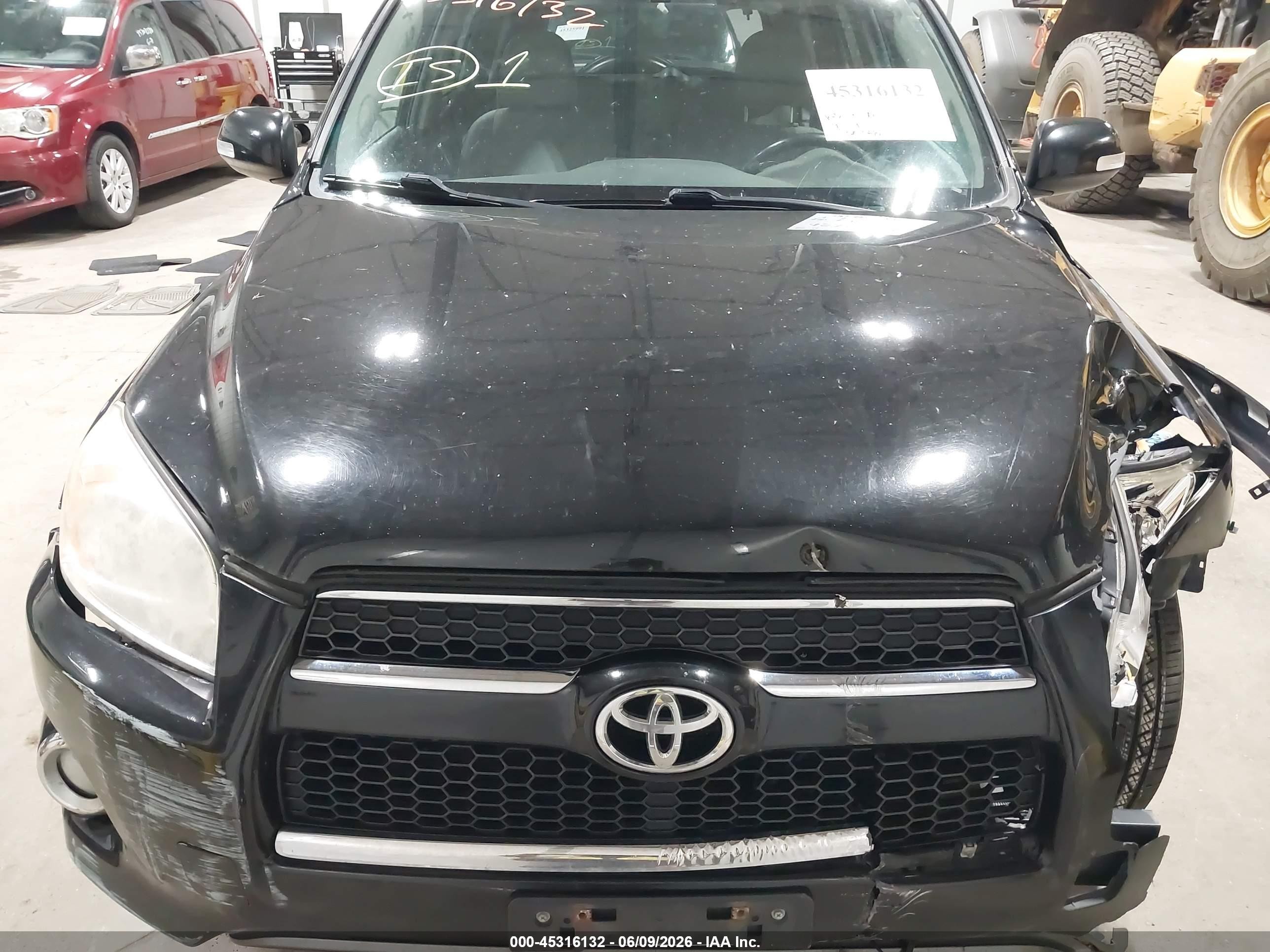2011 Toyota Rav4 Limited Black vin: 2T3DF4DV4BW125837