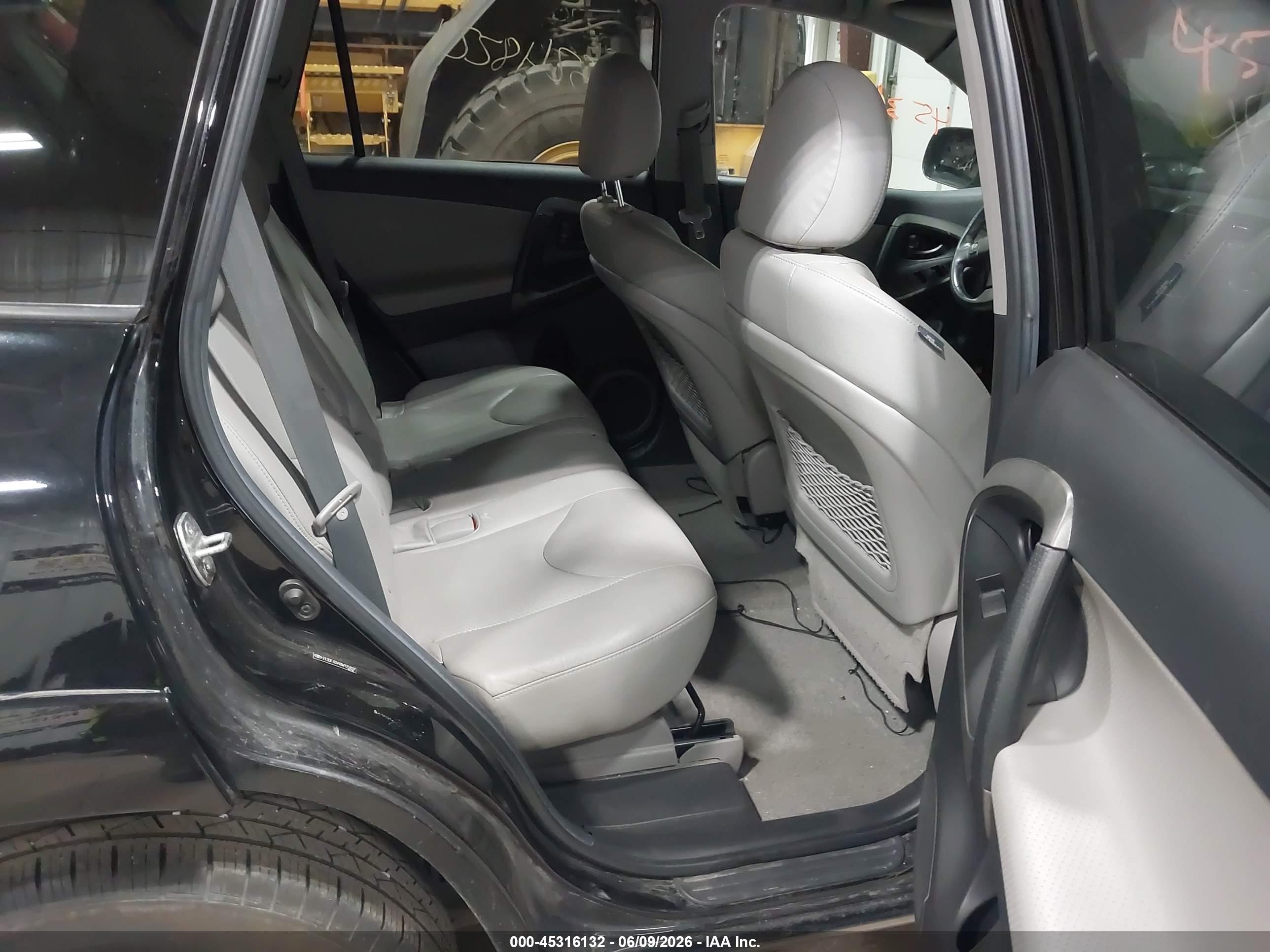 2011 Toyota Rav4 Limited Black vin: 2T3DF4DV4BW125837