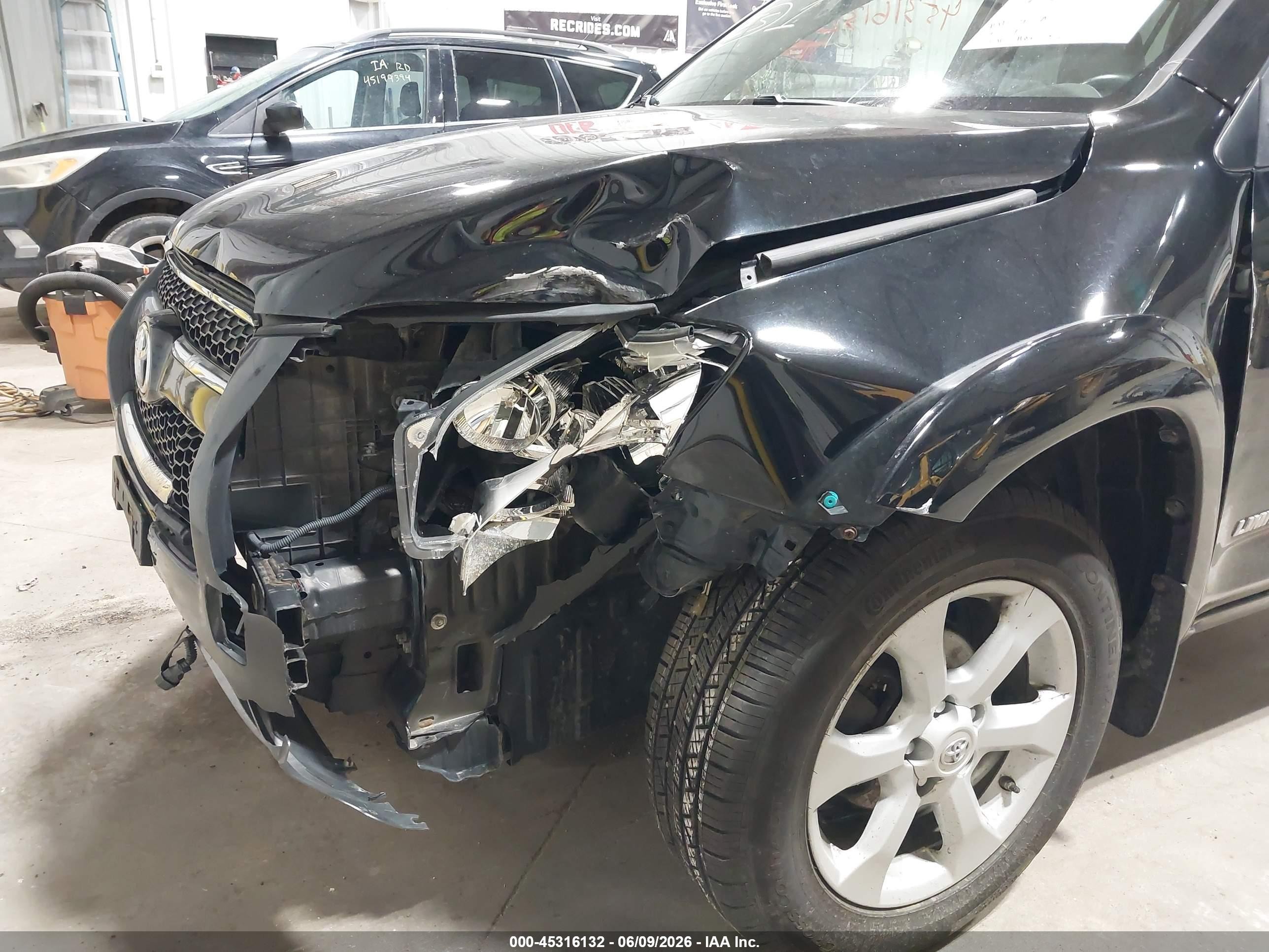 2011 Toyota Rav4 Limited Black vin: 2T3DF4DV4BW125837