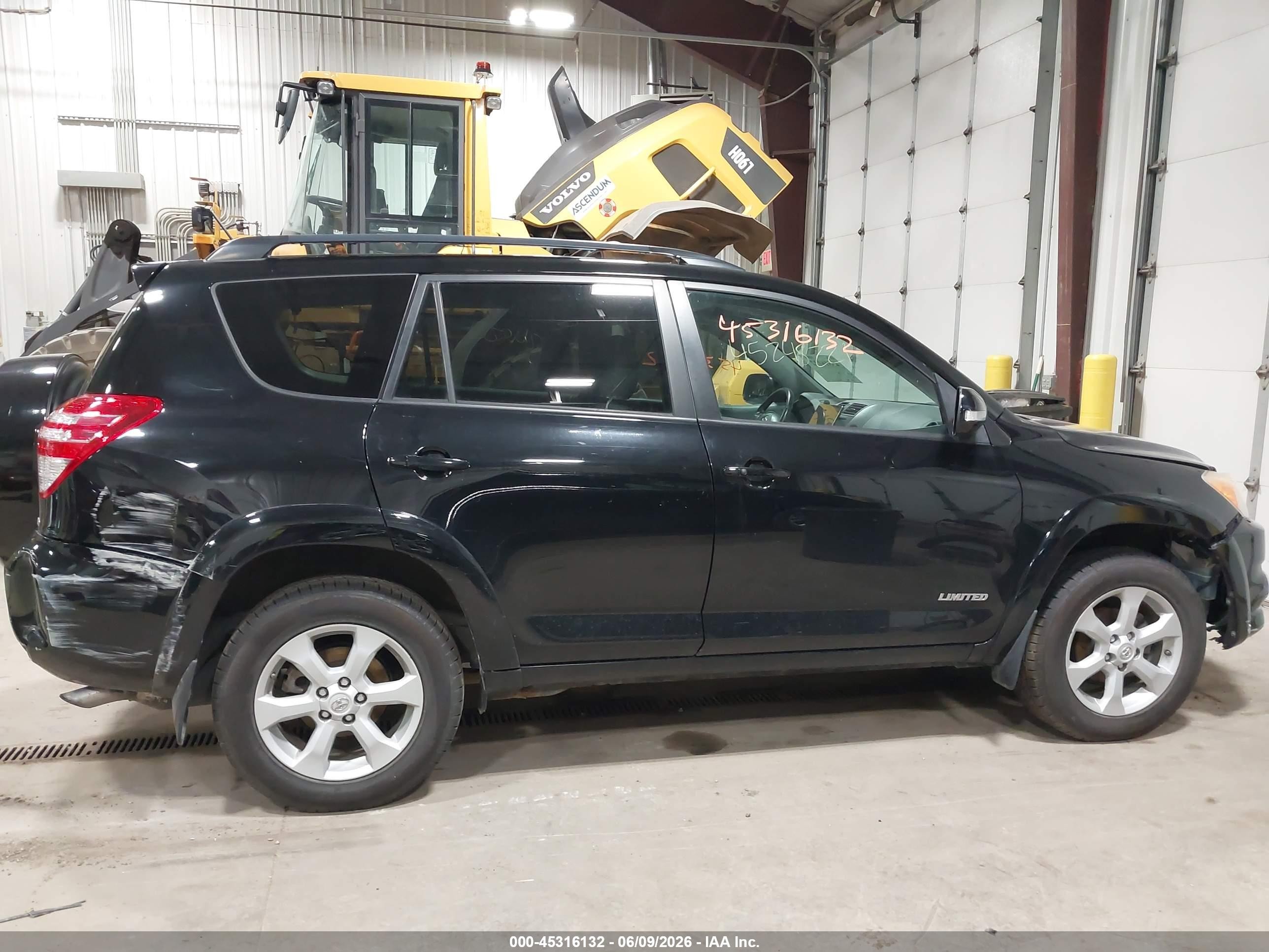 2011 Toyota Rav4 Limited Black vin: 2T3DF4DV4BW125837