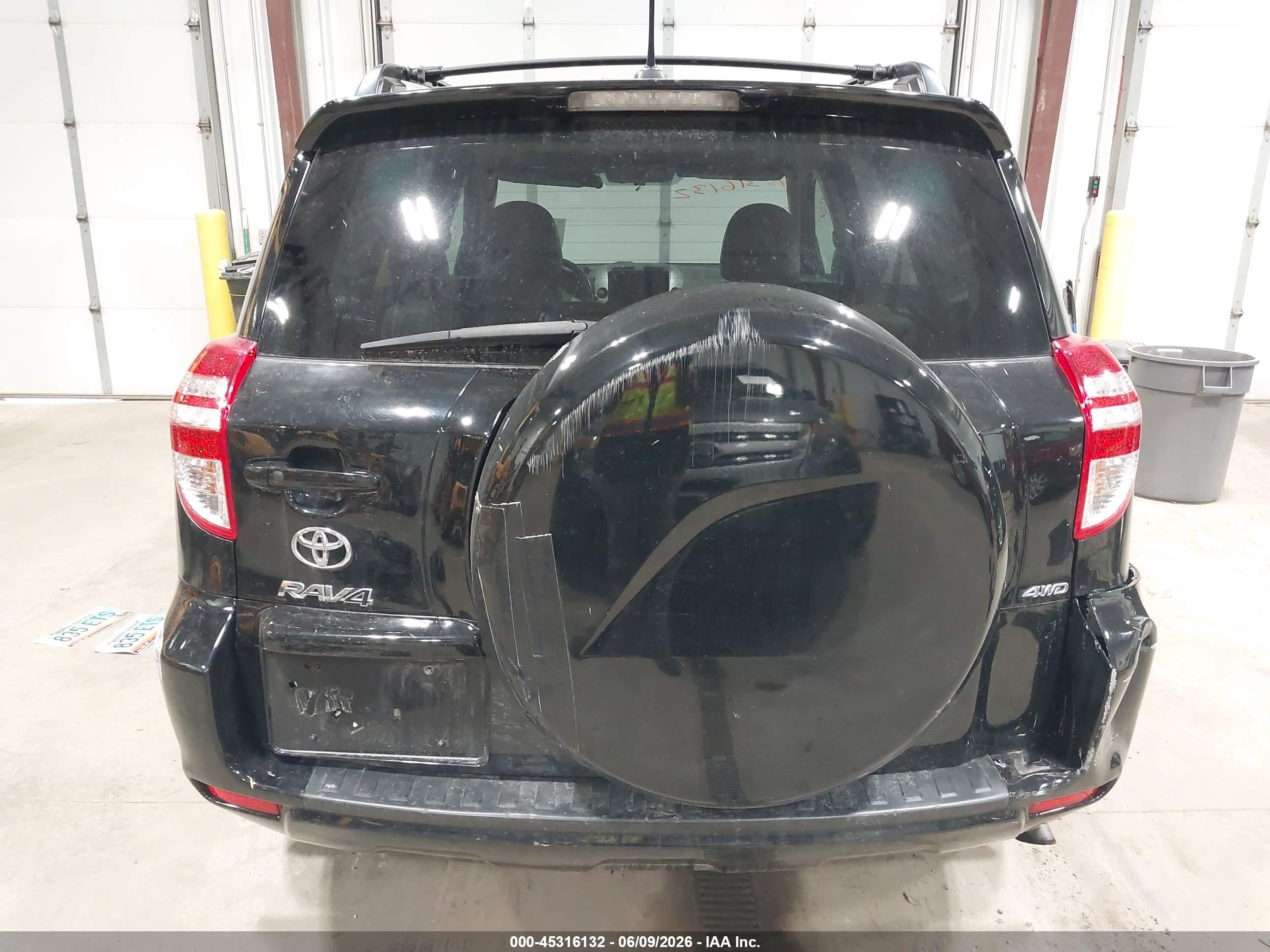 2011 Toyota Rav4 Limited Black vin: 2T3DF4DV4BW125837
