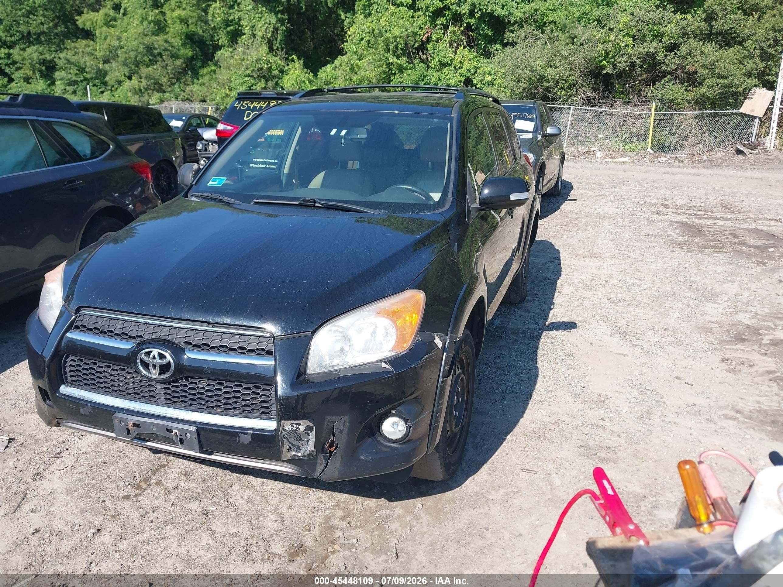 2011 Toyota Rav4 Limited Black vin: 2T3DF4DV4BW131332