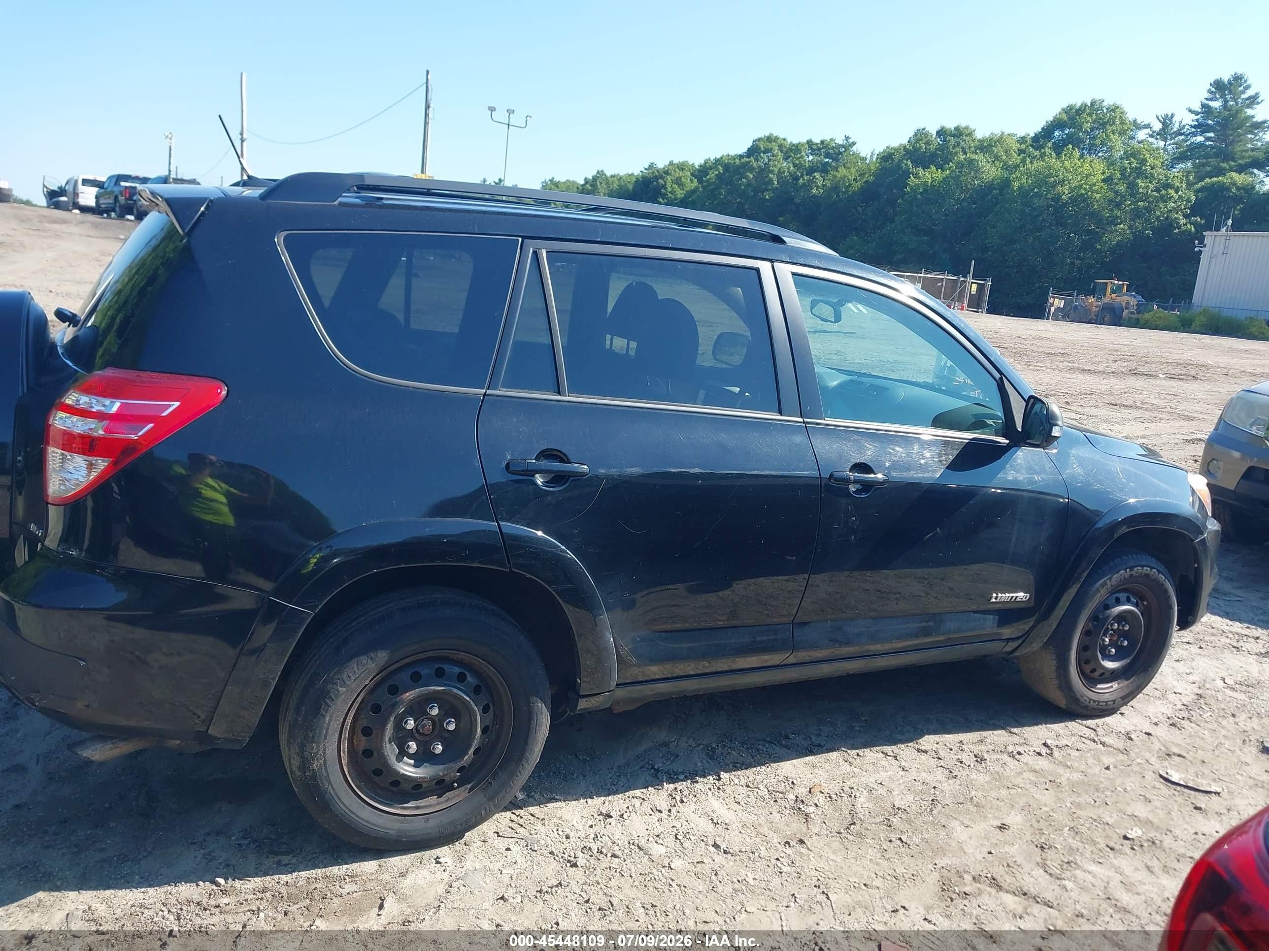 2011 Toyota Rav4 Limited Black vin: 2T3DF4DV4BW131332